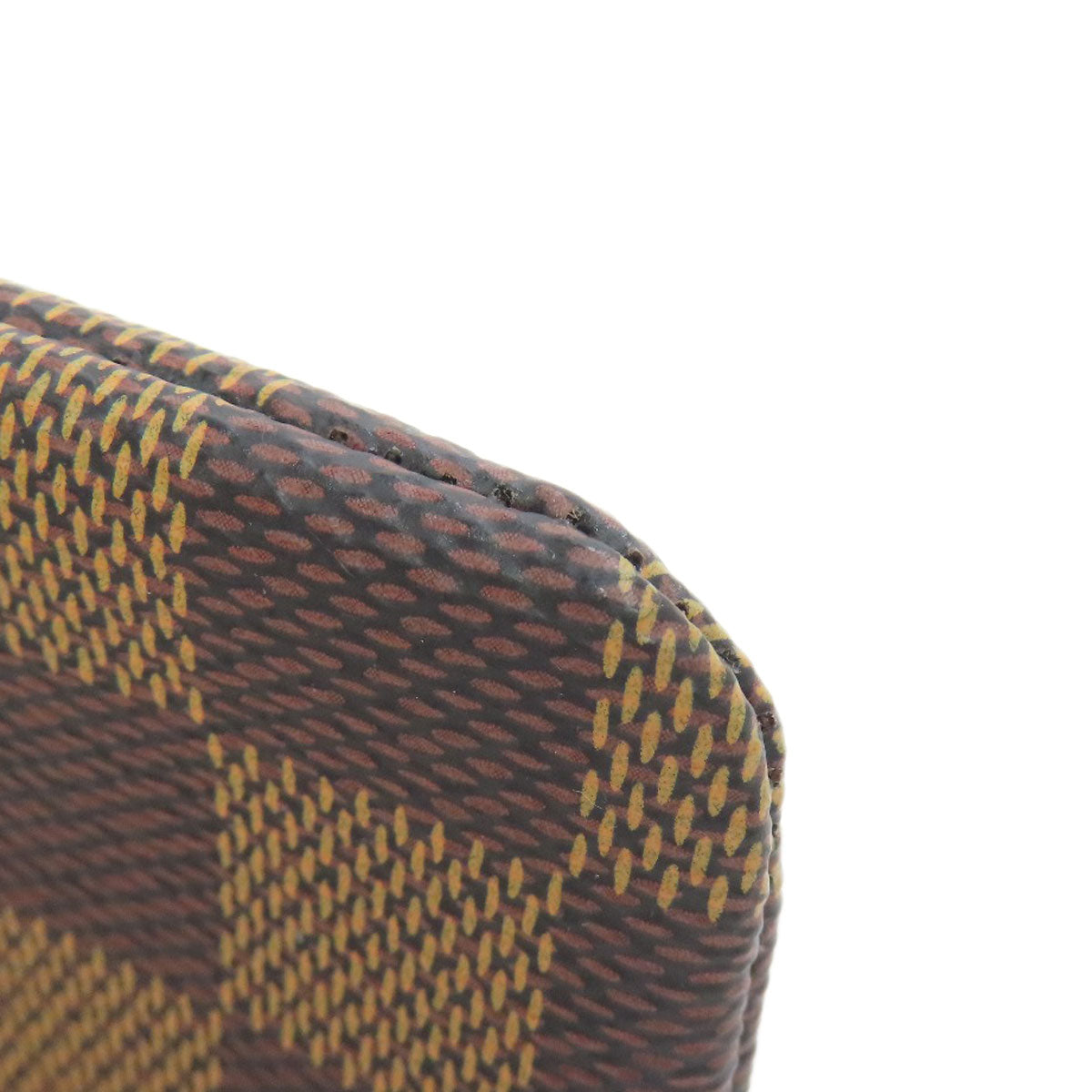 LOUIS VUITTON ルイヴィトン N62658 ポシェット・クレ コインケース ダミエキャンバス レディース 中古