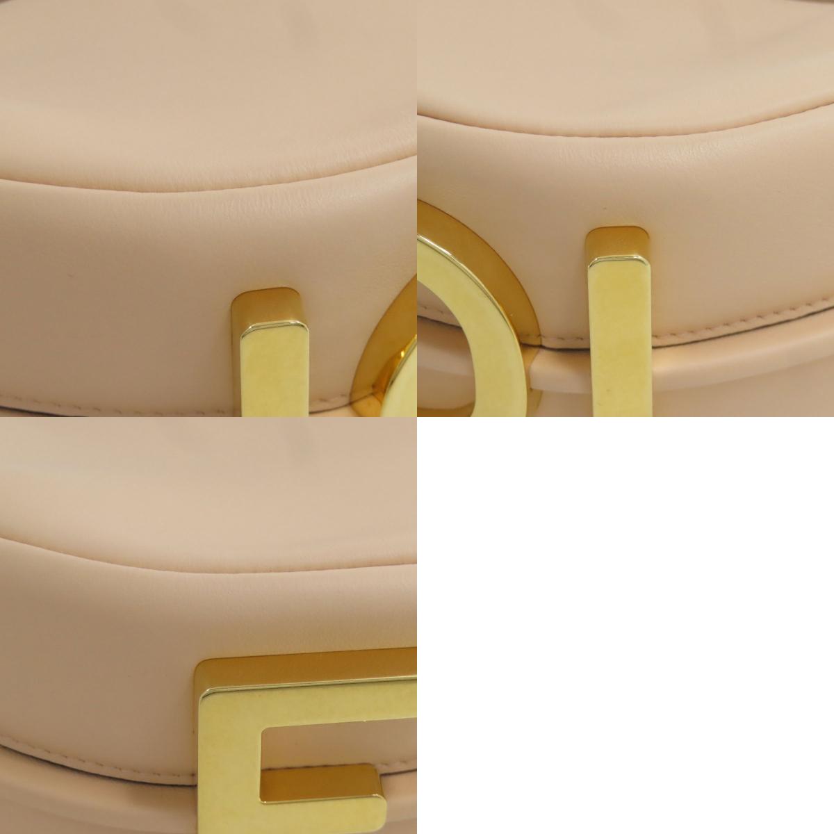 FENDI フェンディ フェンディグラフィ ハンドバッグ レザー レディース 中古