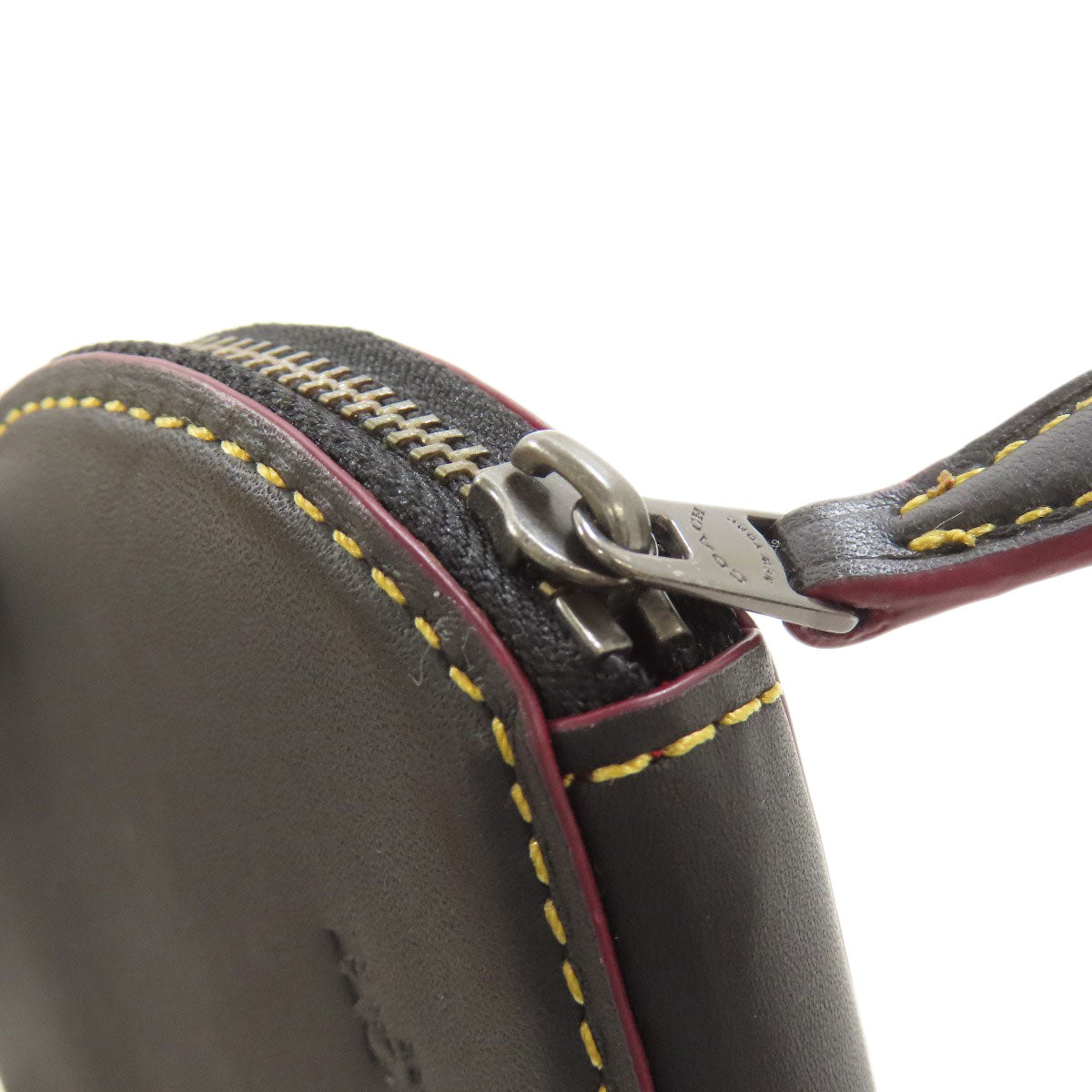 COACH コーチ F59071 ディズニーコラボ ミッキー コインケース レザー レディース 中古
