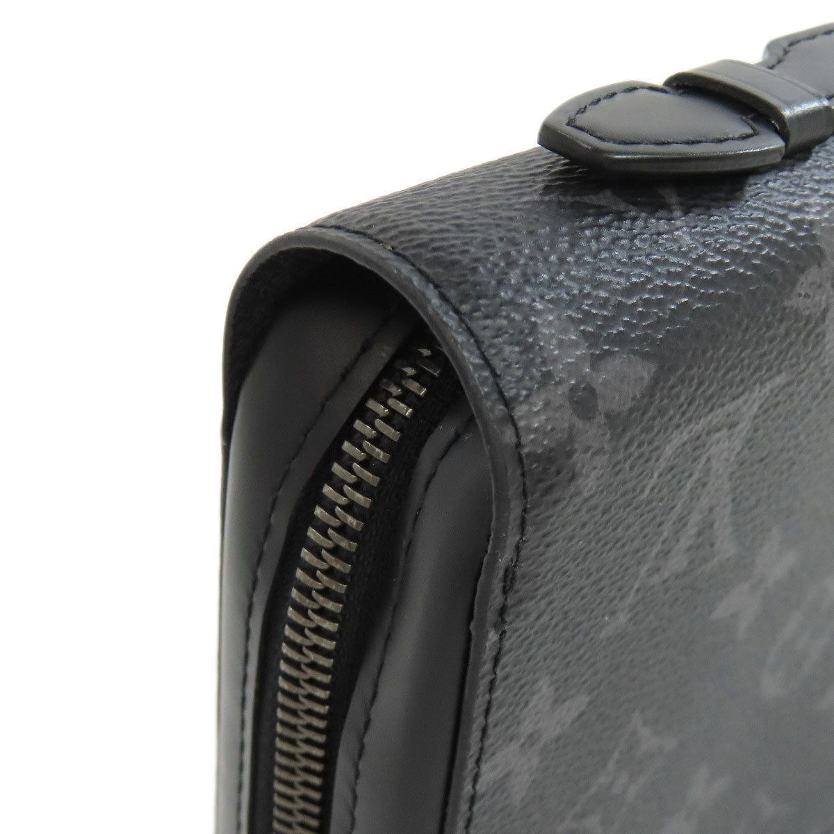 LOUIS VUITTON ルイヴィトン M61698 ジッピーXL セカンドバッグ モノグラムエクリプス メンズ 中古
