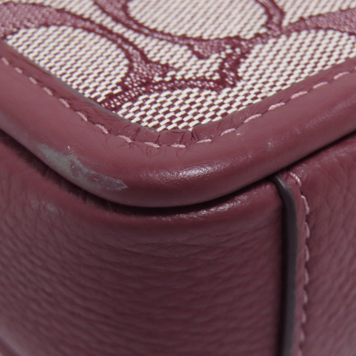 COACH コーチ C8321 シグネチャー ショルダーバッグ キャンバス レディース 中古