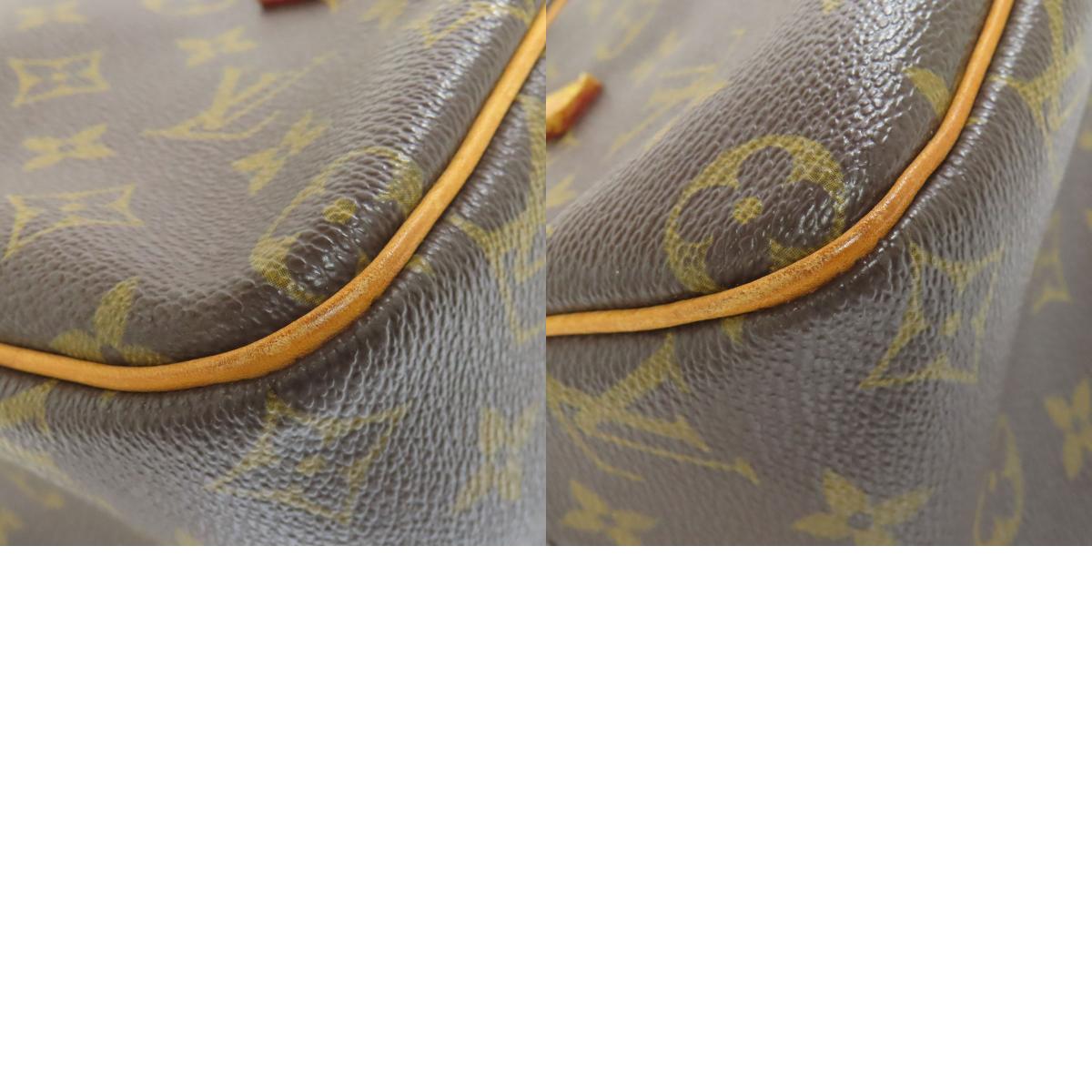 LOUIS VUITTON ルイヴィトン M51182 シテMM トートバッグ モノグラムキャンバス レディース 中古