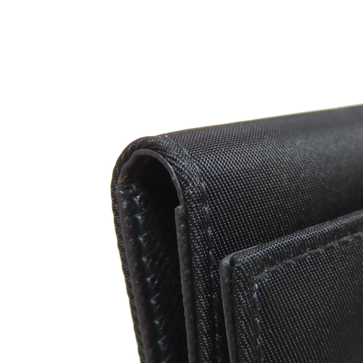 PRADA プラダ ロゴ金具 キーケース ナイロン レディース 中古