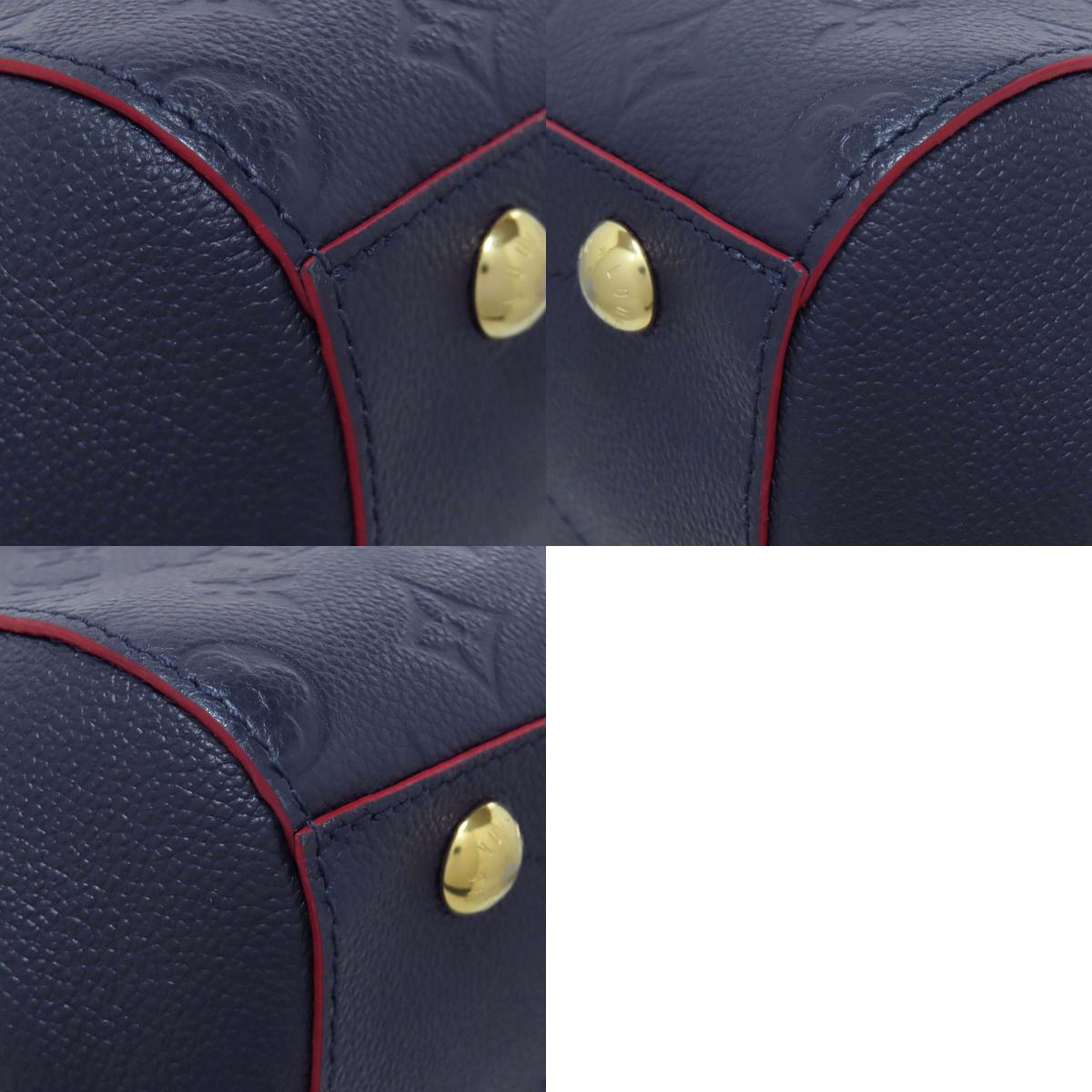LOUIS VUITTON ルイヴィトン M42747 モンテーニュBB ハンドバッグ アンプラント レディース 中古