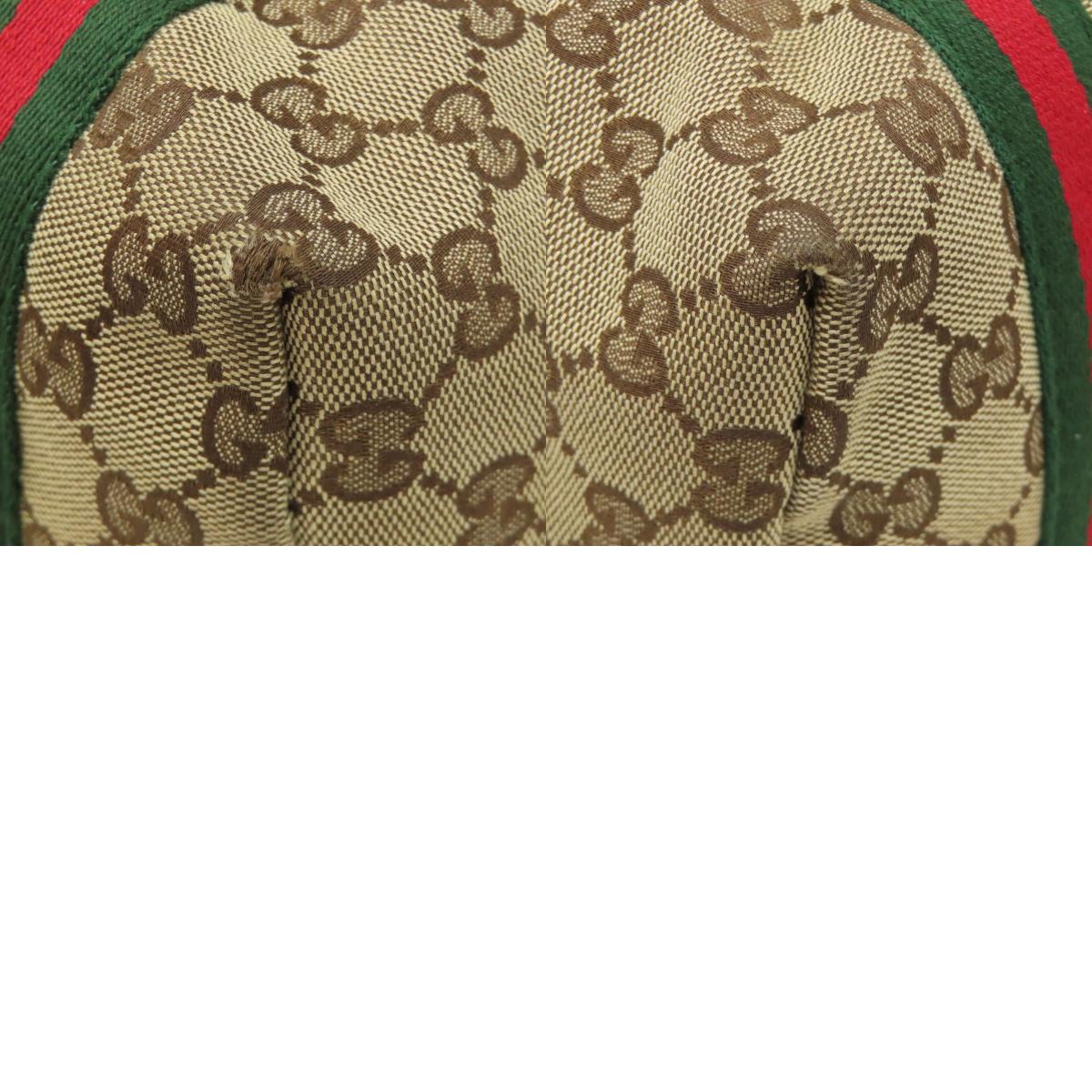 GUCCI グッチ 162899 GG シェリーライン トートバッグ キャンバス レディース 中古