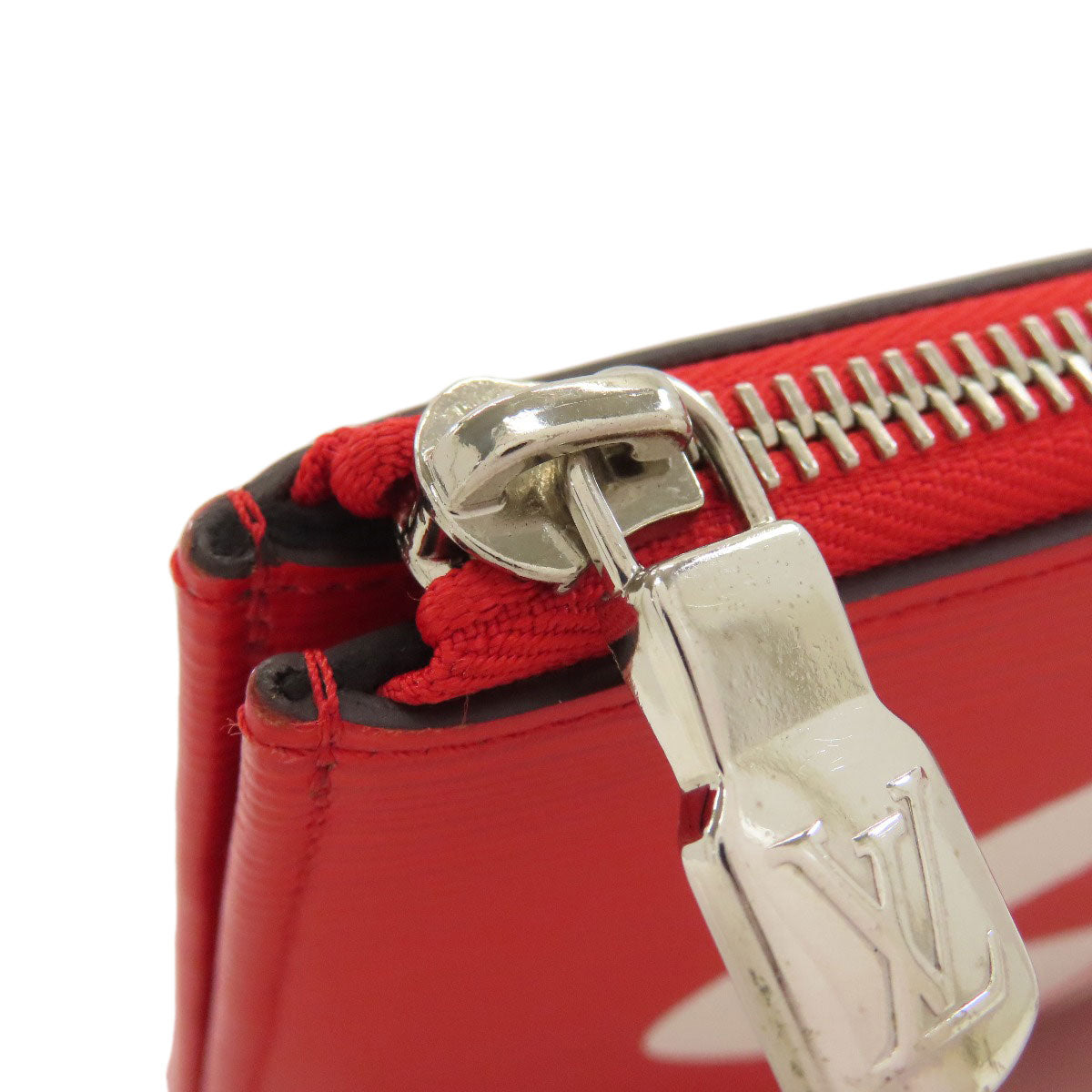 LOUIS VUITTON ルイヴィトン M67722 ポシェットジュールGM シュプリームコラボ クラッチバッグ エピ レディース 中古