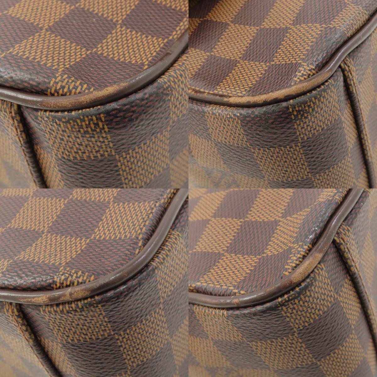 LOUIS VUITTON ルイヴィトン N41148 シェルトンGM ショルダーバッグ ダミエキャンバス レディース 中古