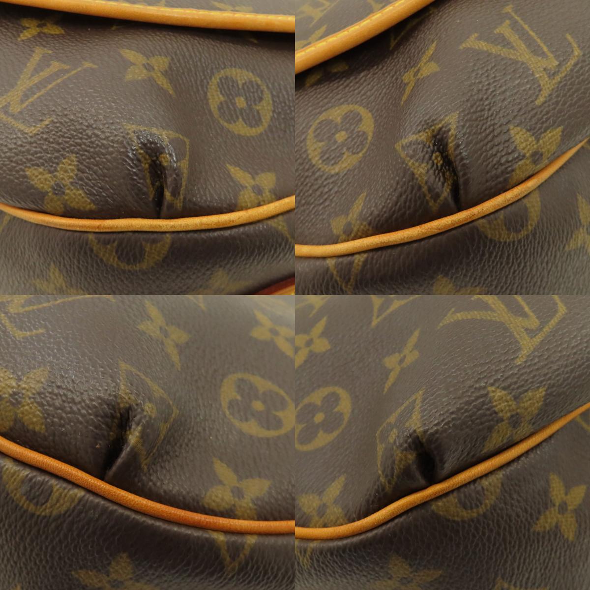LOUIS VUITTON ルイヴィトン M40076 トゥラムPM ショルダーバッグ モノグラムキャンバス レディース 中古