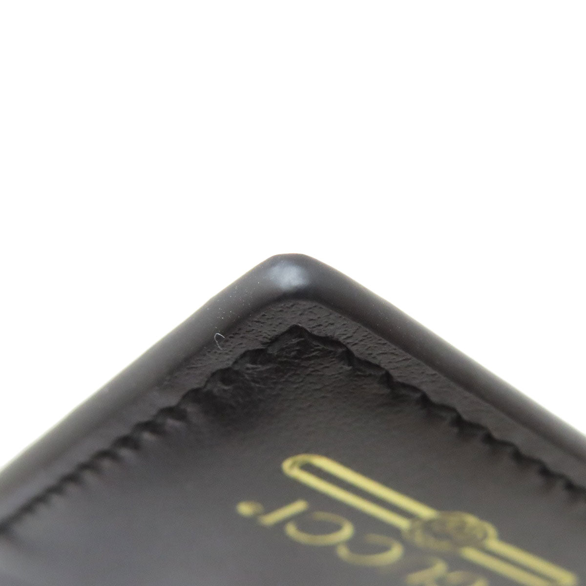 GUCCI グッチ 547596 ロゴ カードケース レザー レディース 中古