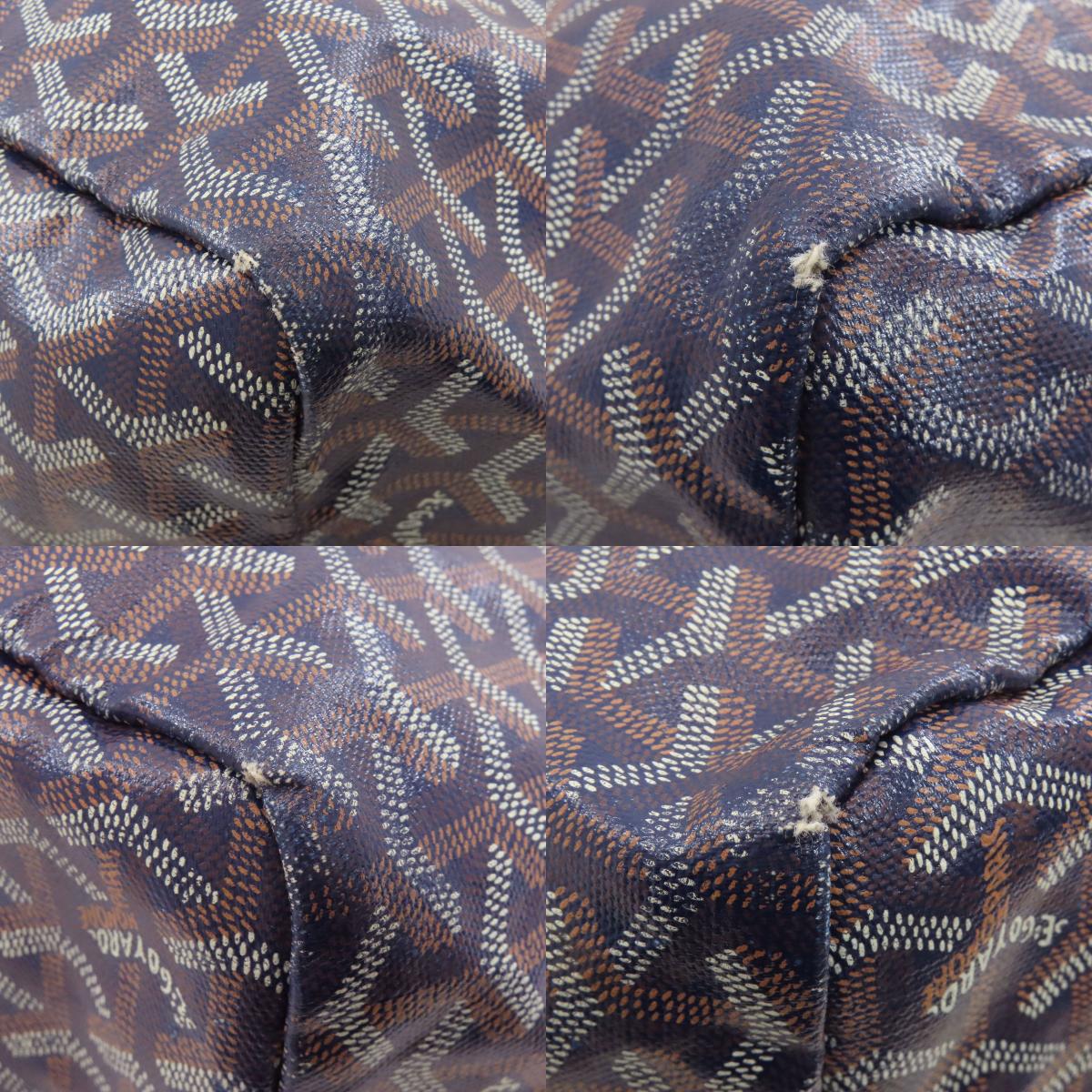 GOYARD ゴヤール サンルイGM トートバッグ コーティングキャンバス レディース 中古
