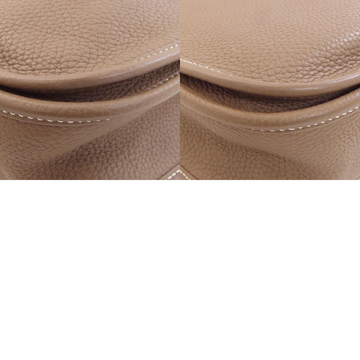 HERMES エルメス エブリン3 PM エトープ シルバー金具 ショルダーバッグ トリヨン レディース 中古