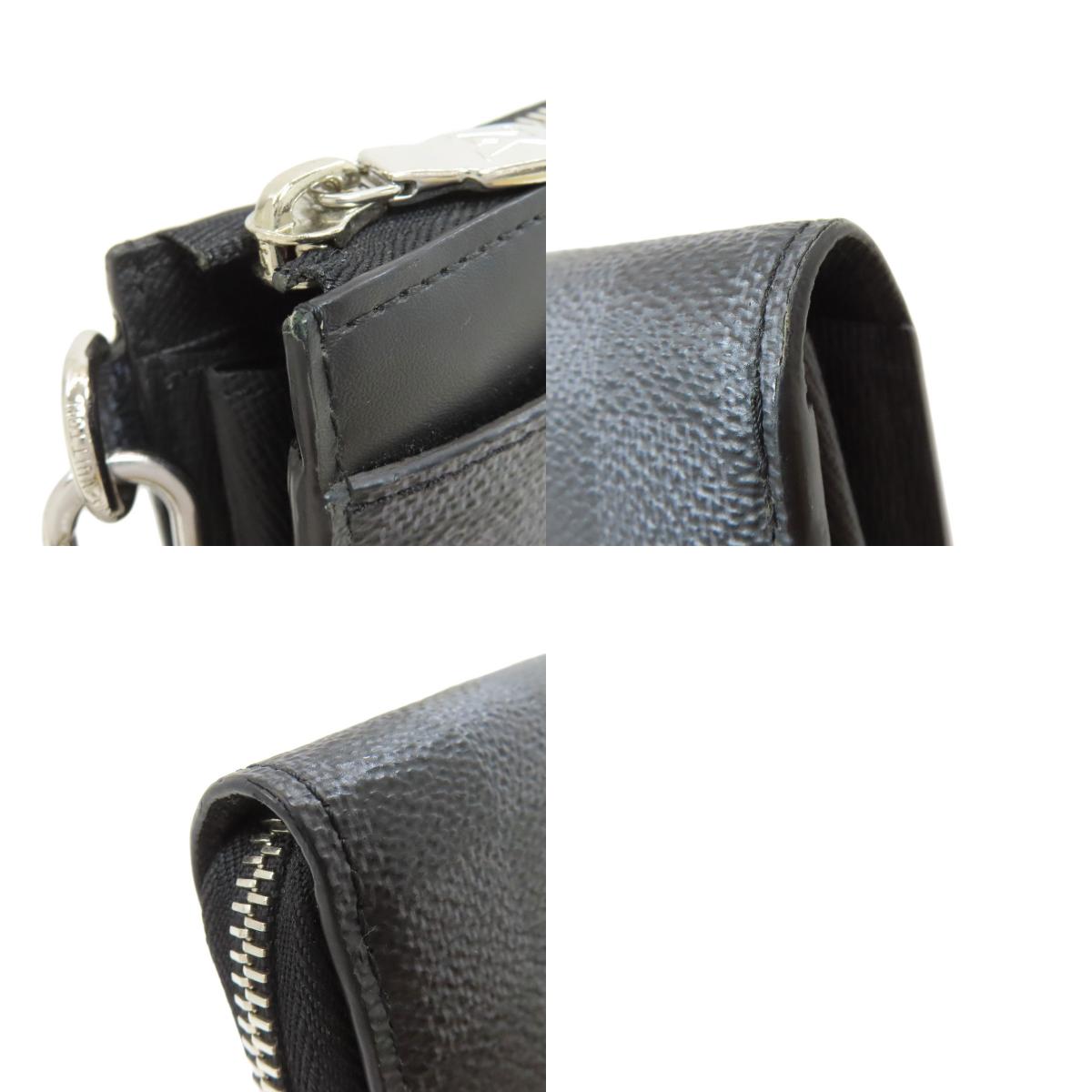 LOUIS VUITTON ルイヴィトン N60379 ジッピー・ドラゴンヌ 長財布(小銭入れあり) ダミエキャンバス レディース 中古