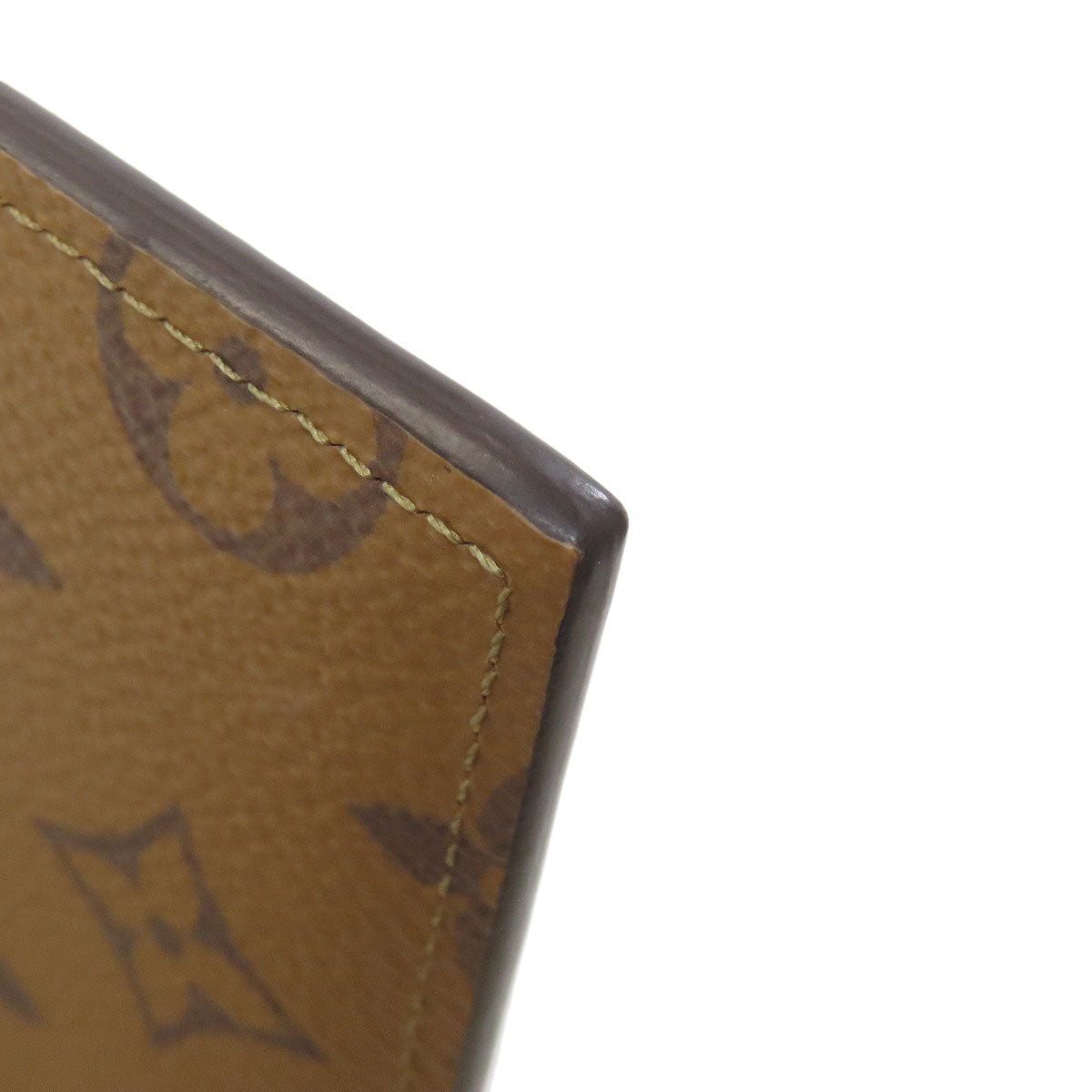 LOUIS VUITTON ルイヴィトン M80390 スリムパース 長財布(小銭入れあり) モノグラムリバース レディース 中古