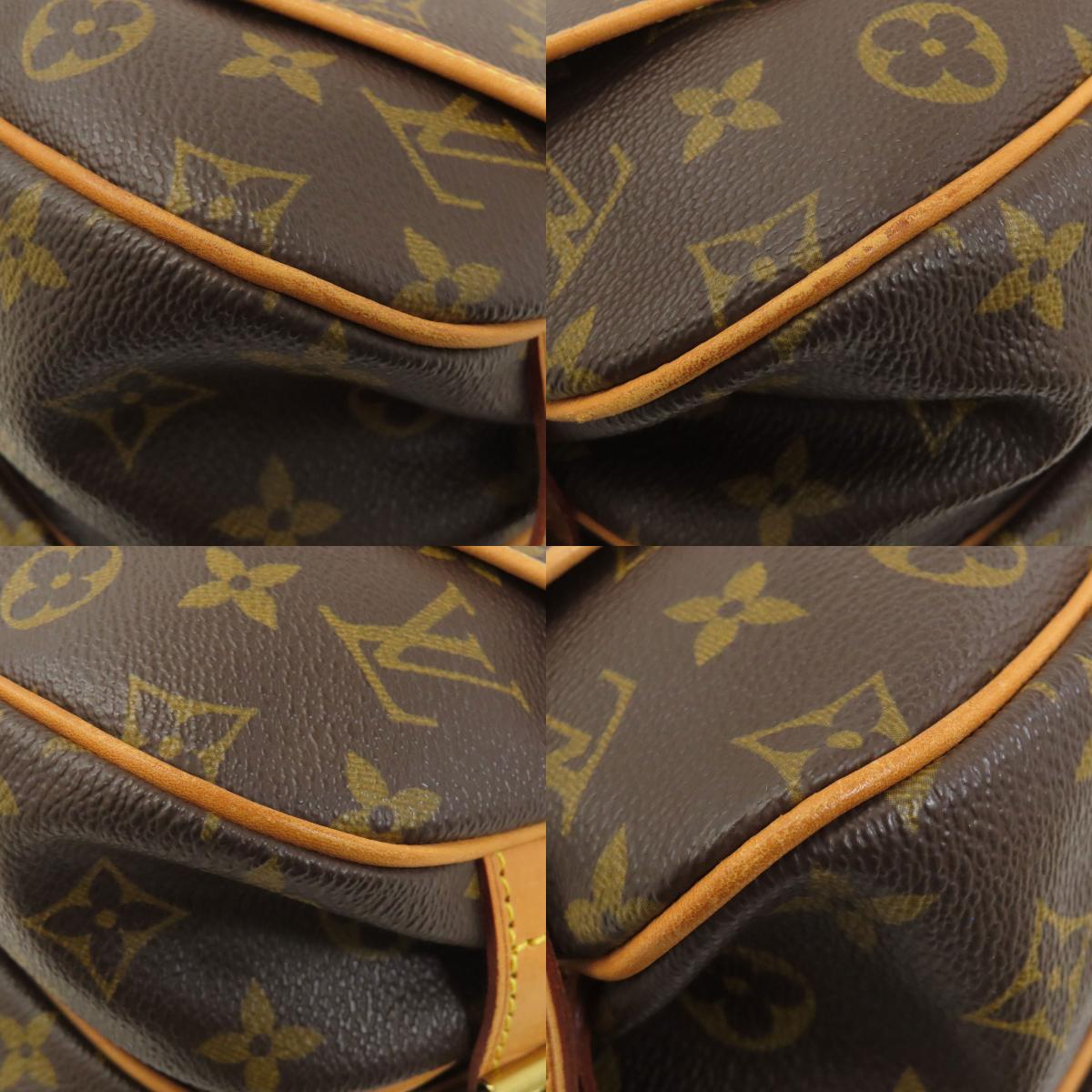 LOUIS VUITTON ルイヴィトン M42256 ソミュール30 ショルダーバッグ モノグラムキャンバス レディース 中古