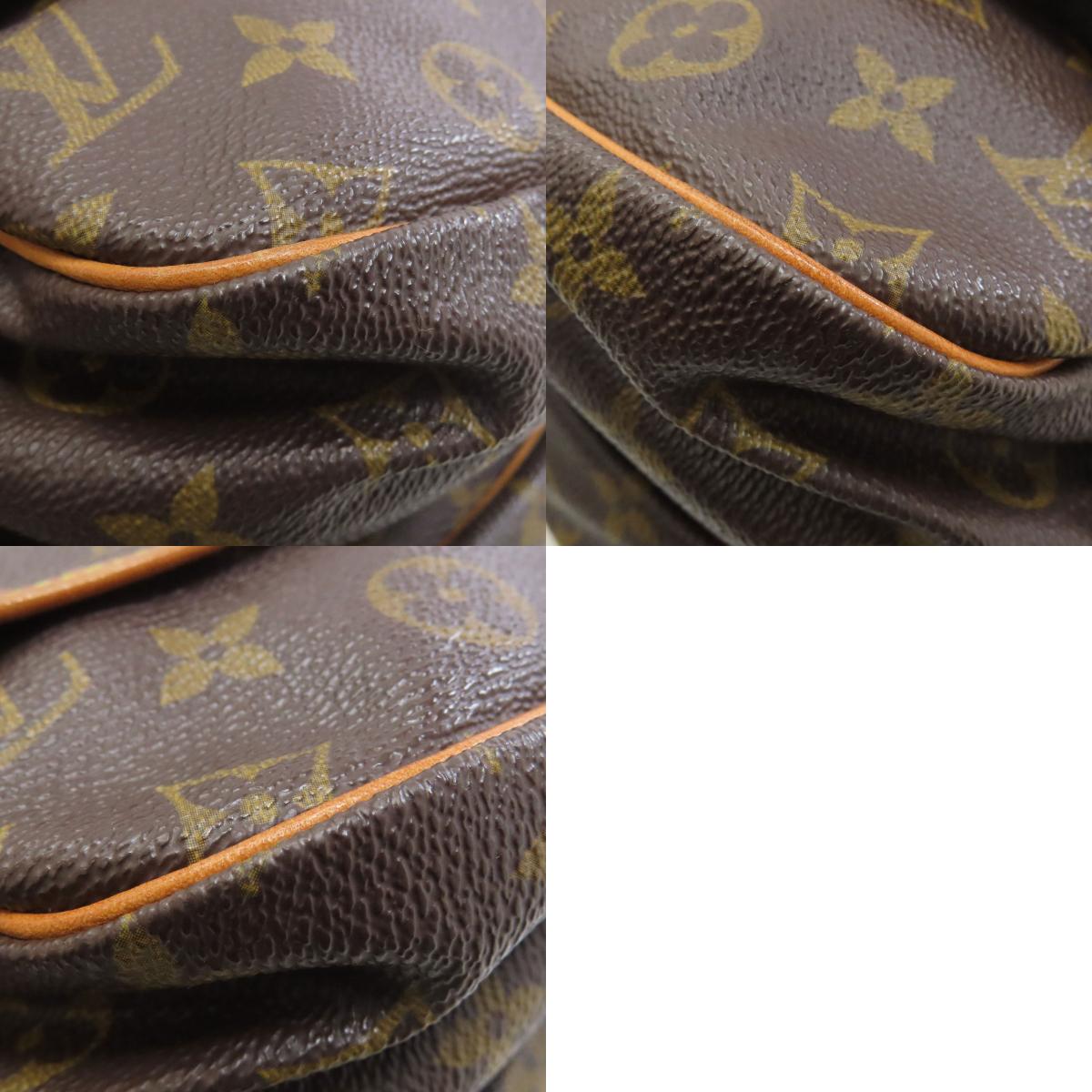 LOUIS VUITTON ルイヴィトン M42256 ソミュール30 ショルダーバッグ モノグラムキャンバス レディース 中古