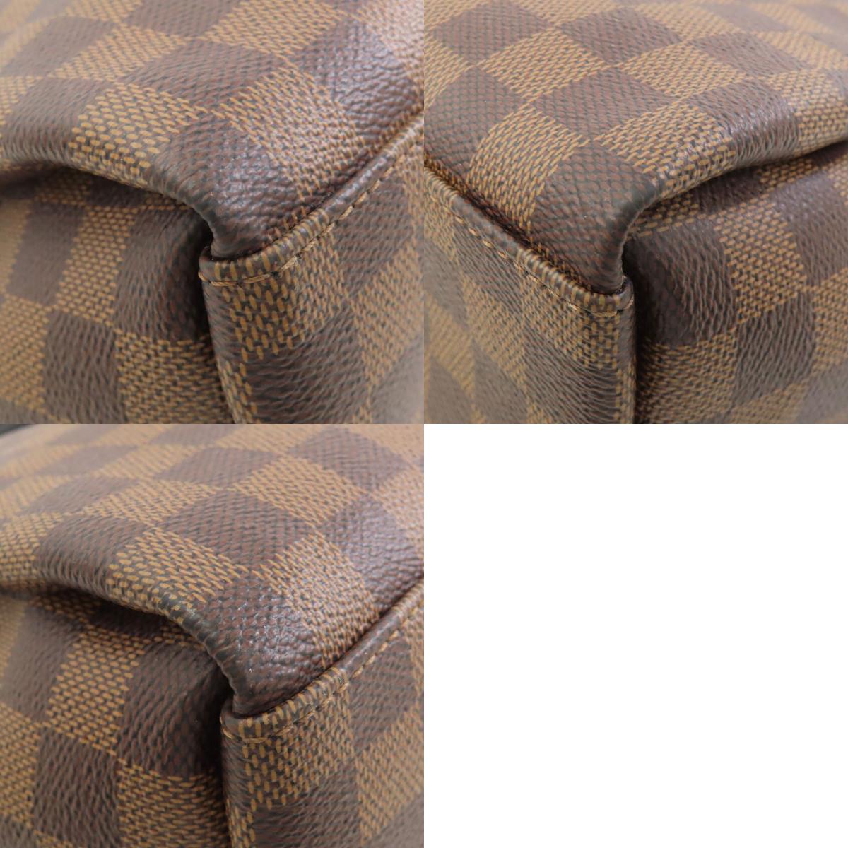 LOUIS VUITTON ルイヴィトン N45283 オデオンMM ハンドバッグ ダミエキャンバス レディース 中古