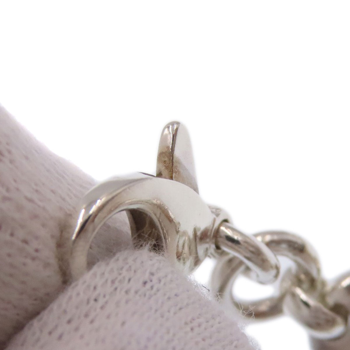 TIFFANY&Co. ティファニー ピアスドハート ブレスレット SV レディース 中古