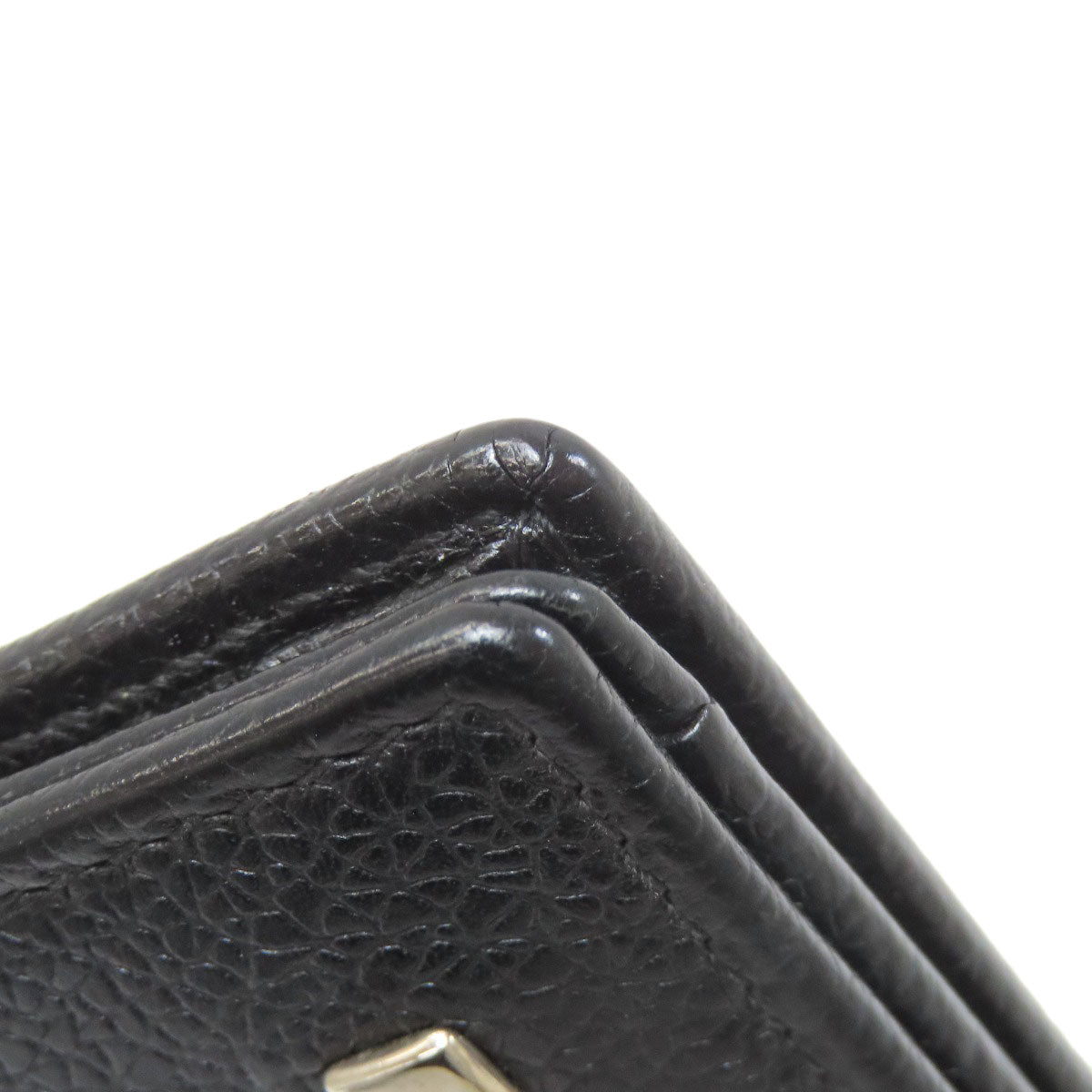 BVLGARI ブルガリ ロゴ カードケース レザー レディース 中古