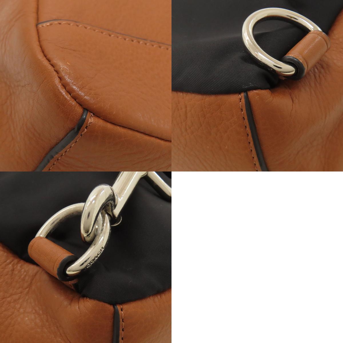 COACH コーチ F71751 ロゴ ボディバッグ レザー レディース 中古