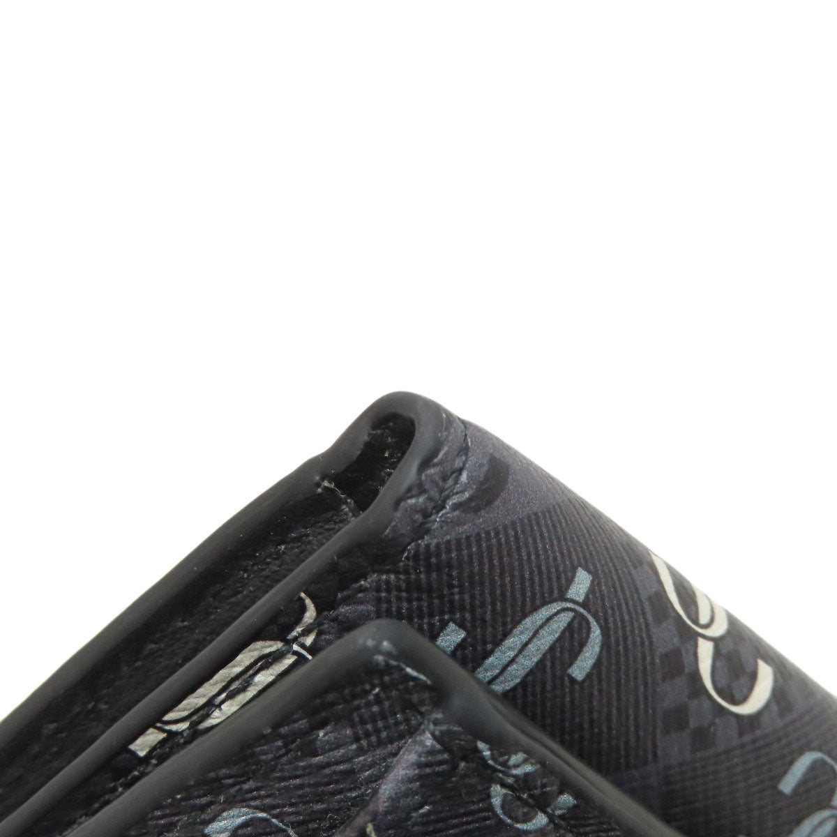 Jimmy Choo ジミーチュウ ロゴ 三つ折り財布 二つ折り財布(小銭入れあり) レザー レディース 中古