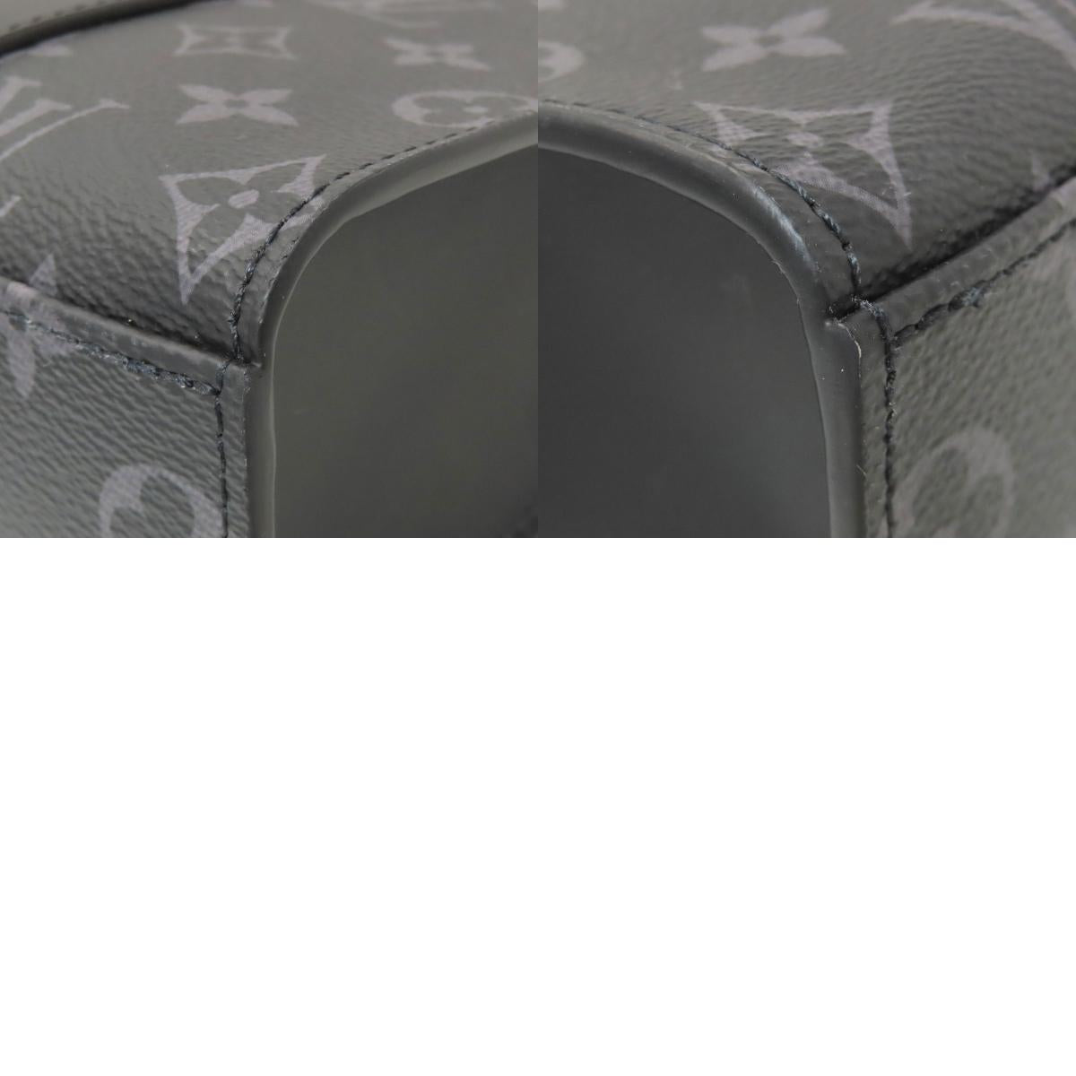 LOUIS VUITTON ルイヴィトン M46456 サックプラ・クロス ハンドバッグ モノグラムエクリプス メンズ 中古