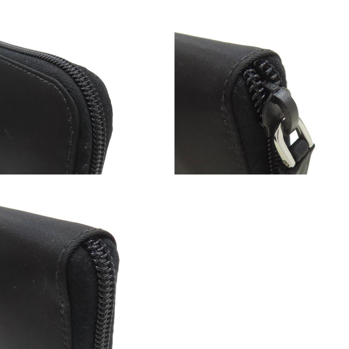 PRADA プラダ M506 ロゴ金具 長財布(小銭入れあり) ナイロン レディース 中古