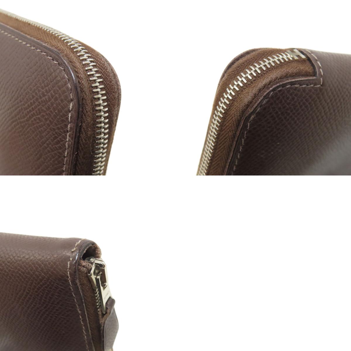 HERMES エルメス アザップ クラシック ロング シルバー金具 長財布(小銭入れあり) エプソン レディース 中古