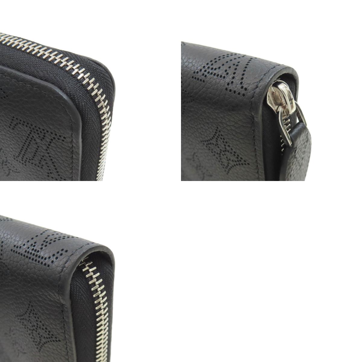 LOUIS VUITTON ルイヴィトン M61867 ジッピー・ウォレット 長財布(小銭入れあり) マヒナレザー レディース 中古