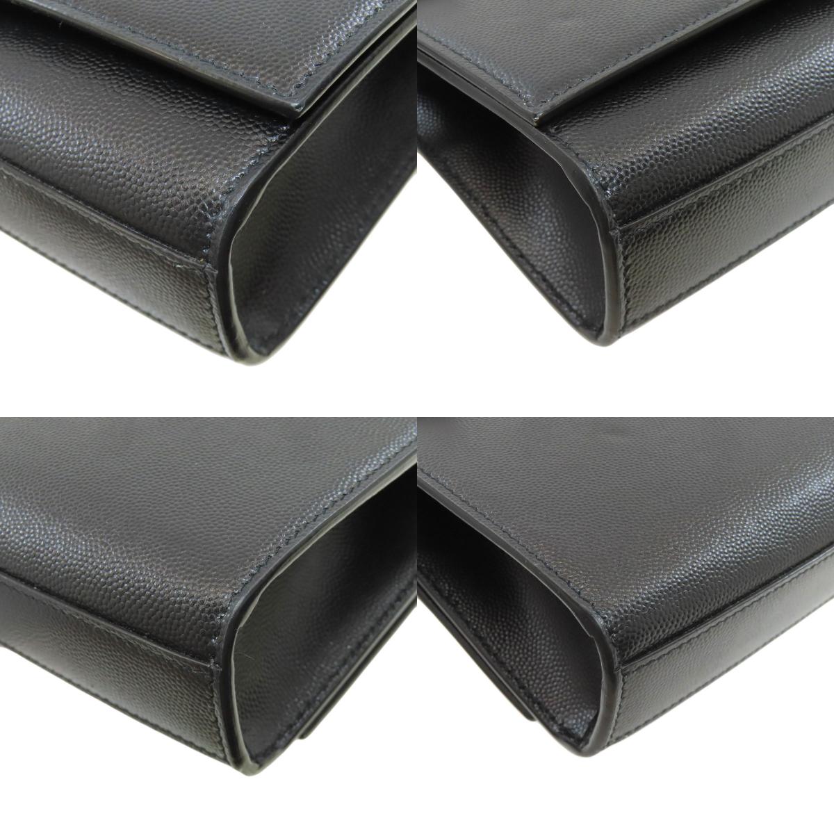 SAINT LAURENT サンローラン カサンドラ ショルダーバッグ カーフ レディース 中古