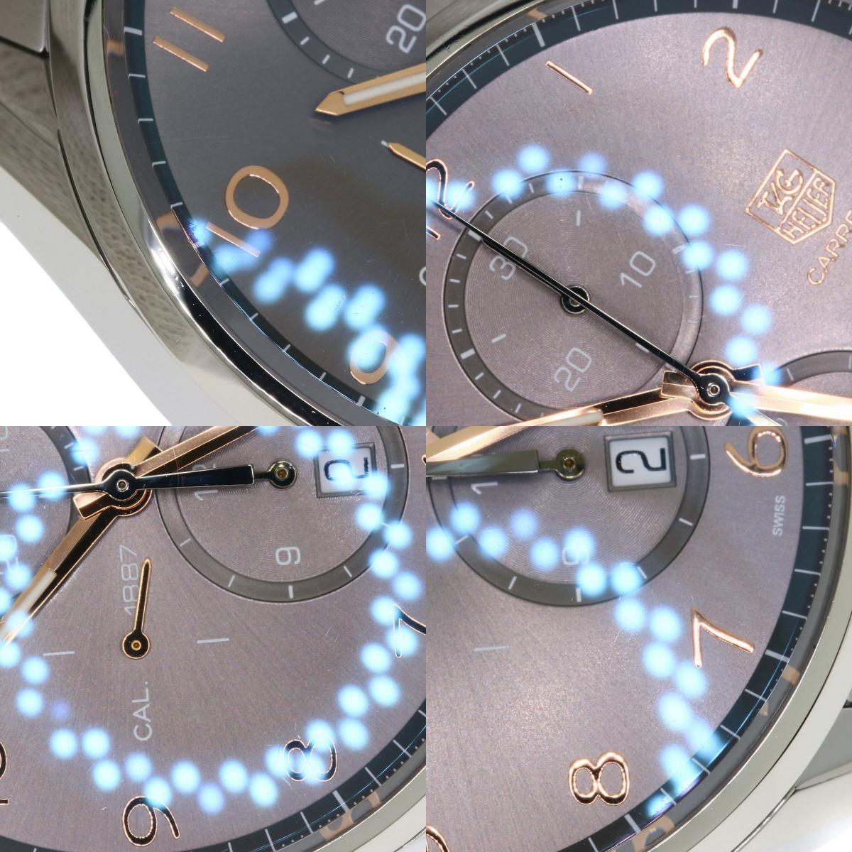 TAG HEUER タグホイヤー CAR2013 カレラ キャリバー 1887 腕時計 SS メンズ 中古