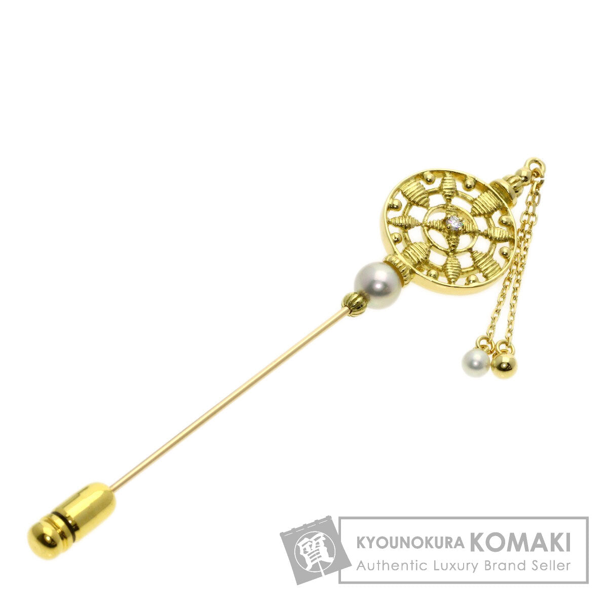 中古 ミキモト パール 真珠 ブローチ ピンブローチ MIKIMOTO ベビー
