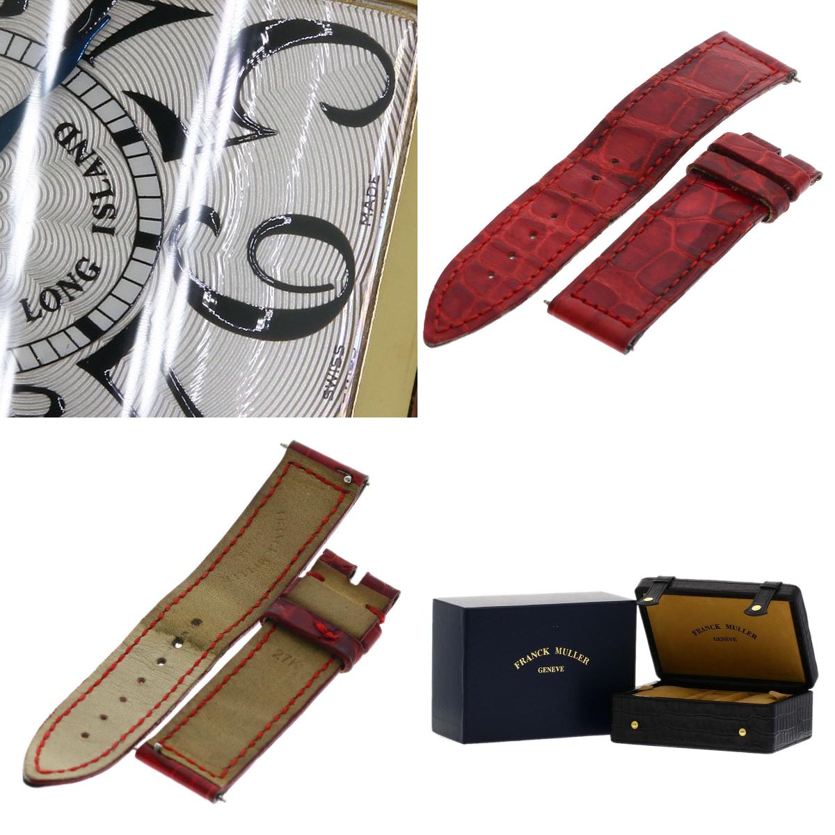 FRANCK MULLER フランクミュラー 902QZ ロングアイランド 腕時計 K18YG レディース 中古