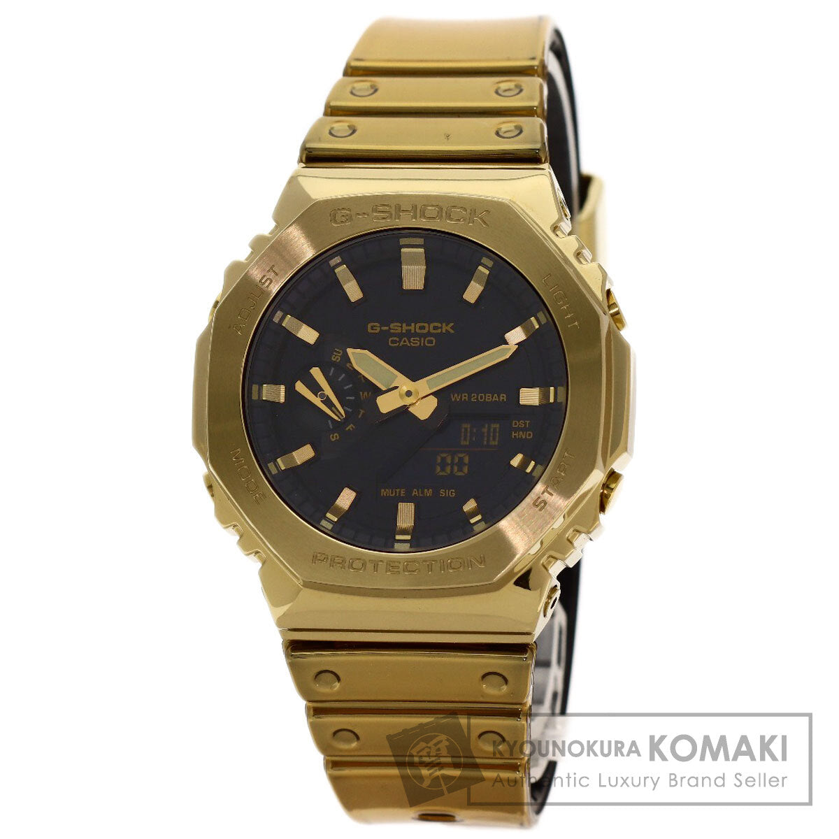 カシオ G ショック FINE METALLIC SERIES GM-2100YMG-9AJF 腕時計 中古