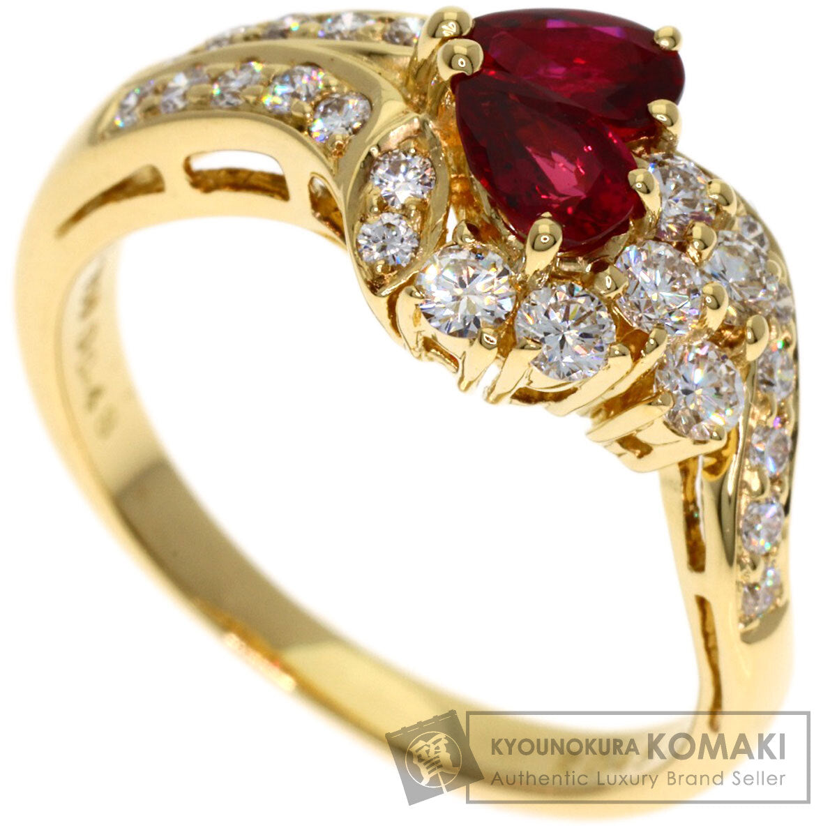 ポーラ ルビー ダイヤモンド リング・指輪 中古 | 京の蔵小牧 