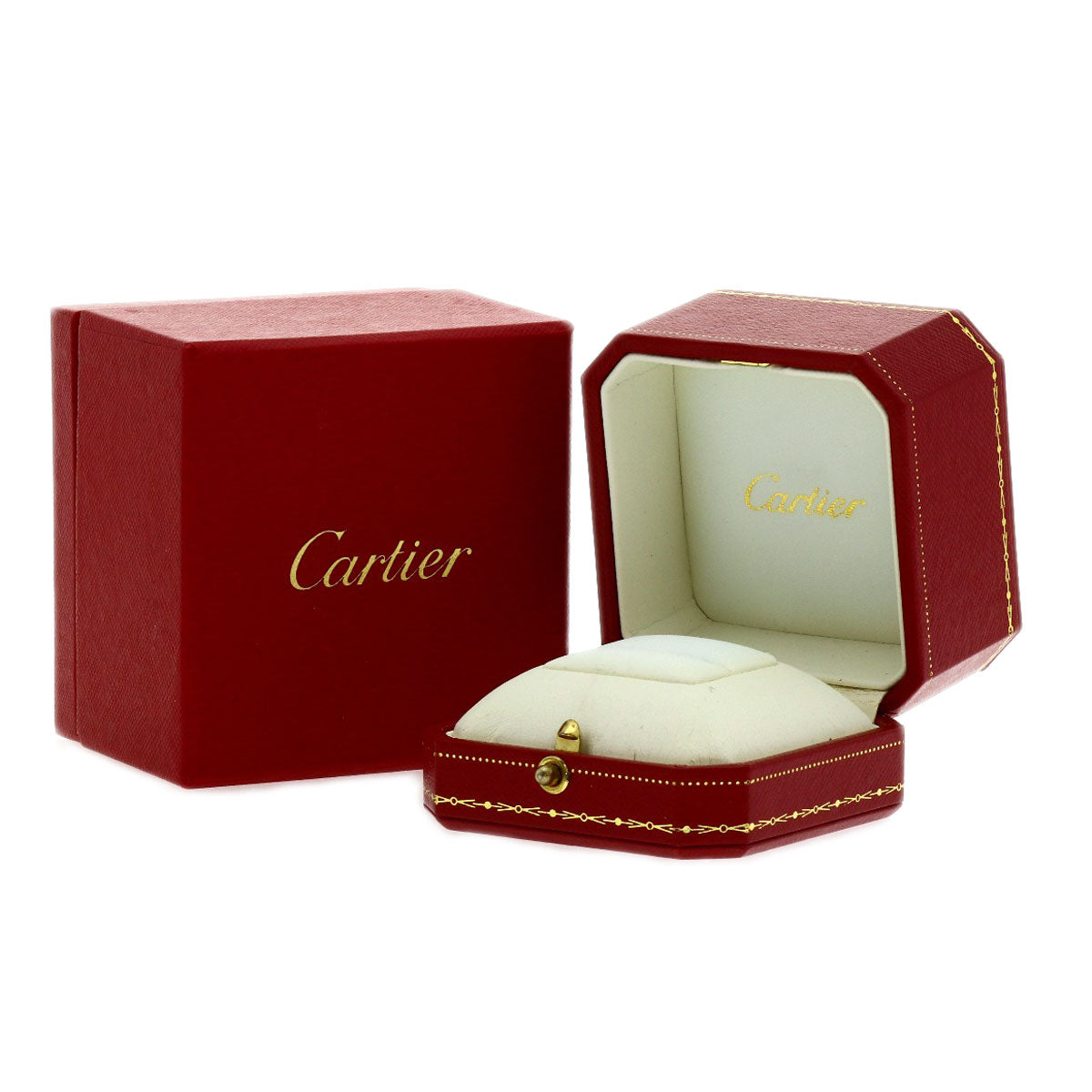 カルティエ ミニラブリング 1P ダイヤモンド #50 リング・指輪 中古 商品画像8