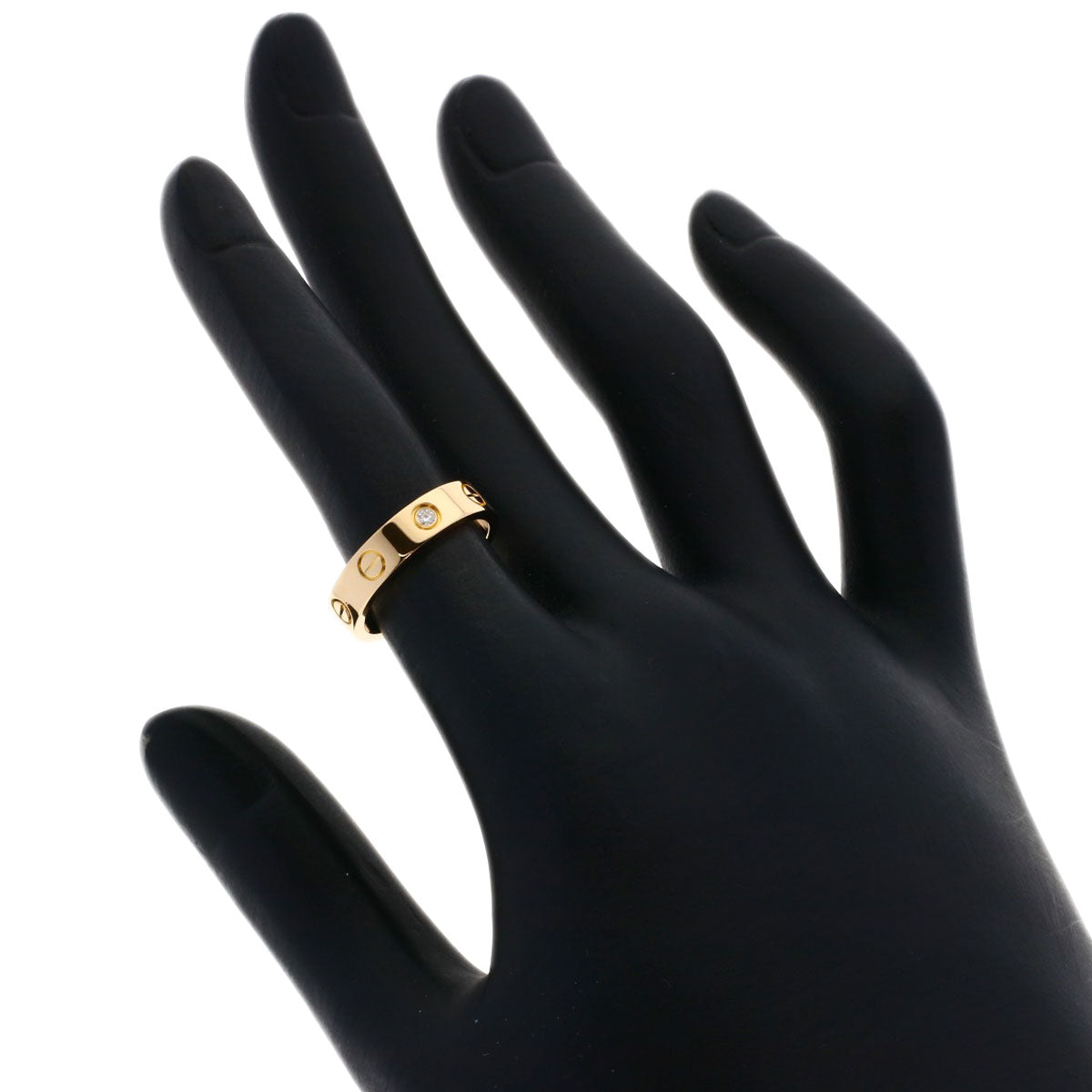 カルティエ ミニラブリング 1P ダイヤモンド #48 リング・指輪 中古 商品画像6