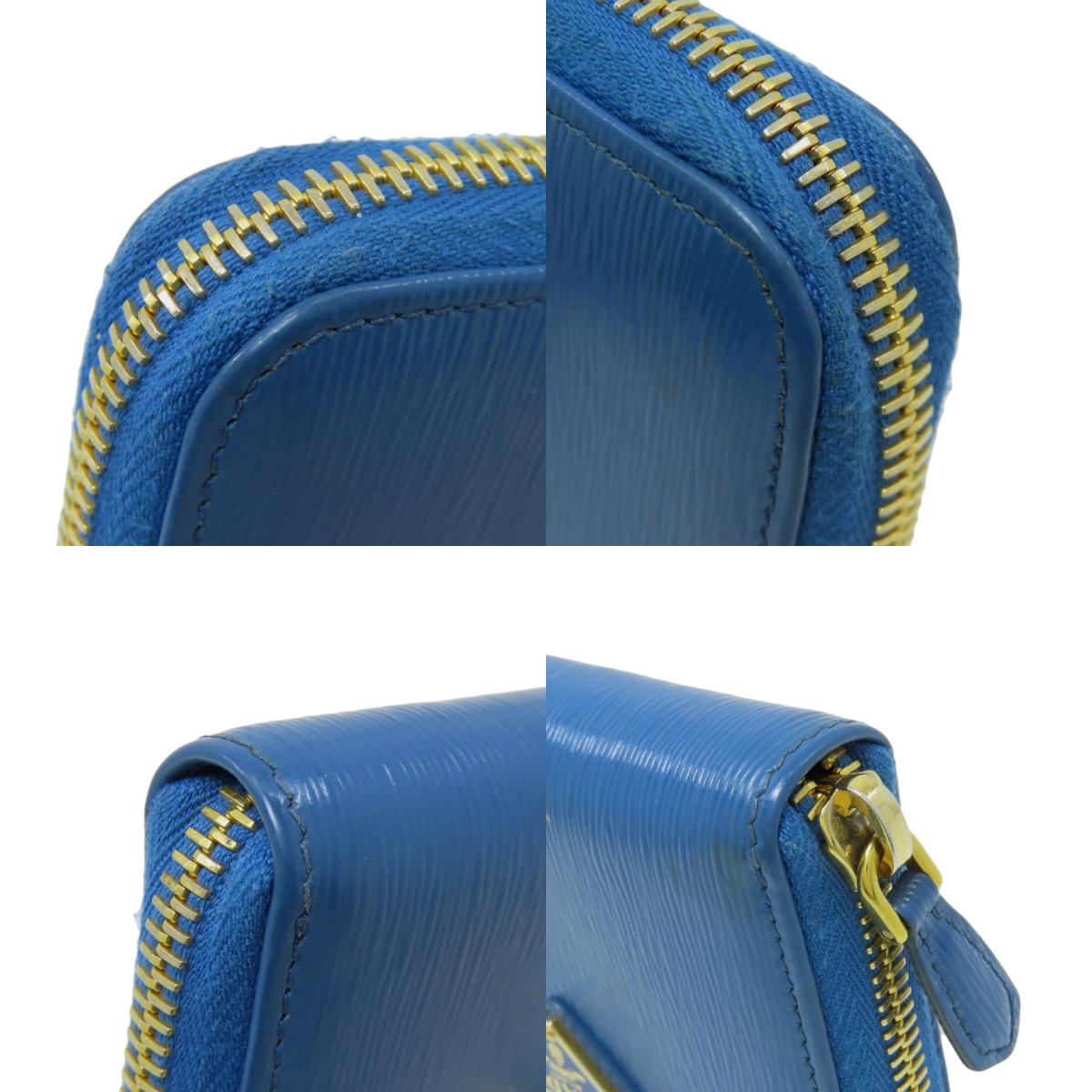 PRADA プラダ ロゴ金具 コインケース レザー レディース 中古