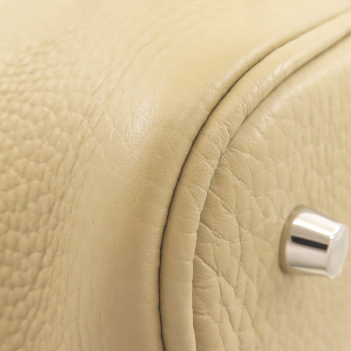 HERMES エルメス ピコタンロックMM シルバー金具 ハンドバッグ トリヨン レディース 中古