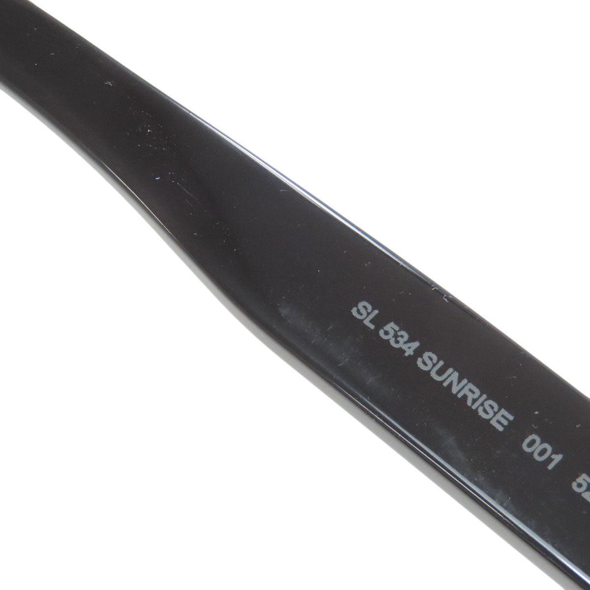 SAINT LAURENT サンローラン ロゴ サングラス プラスティック レディース 中古