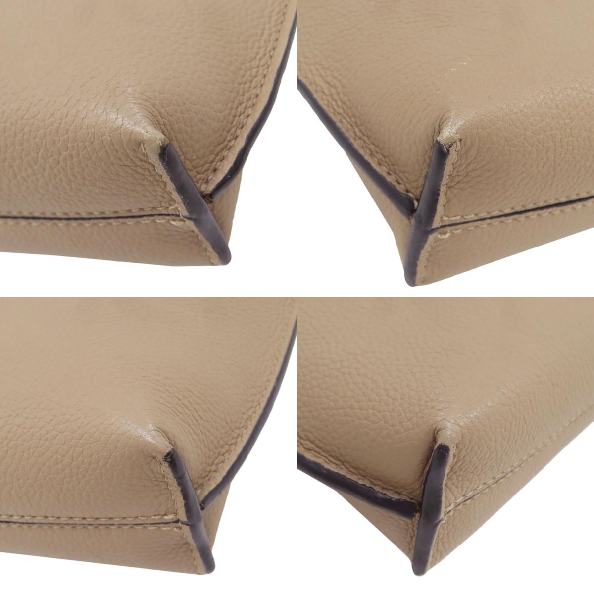 LOEWE ロエベ ミッシー スモール 2WAY ハンドバッグ レザー レディース 中古