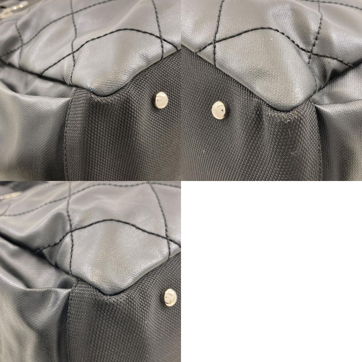 CHANEL シャネル パリビアリッツGM シルバー金具 トートバッグ カーフ レディース 中古
