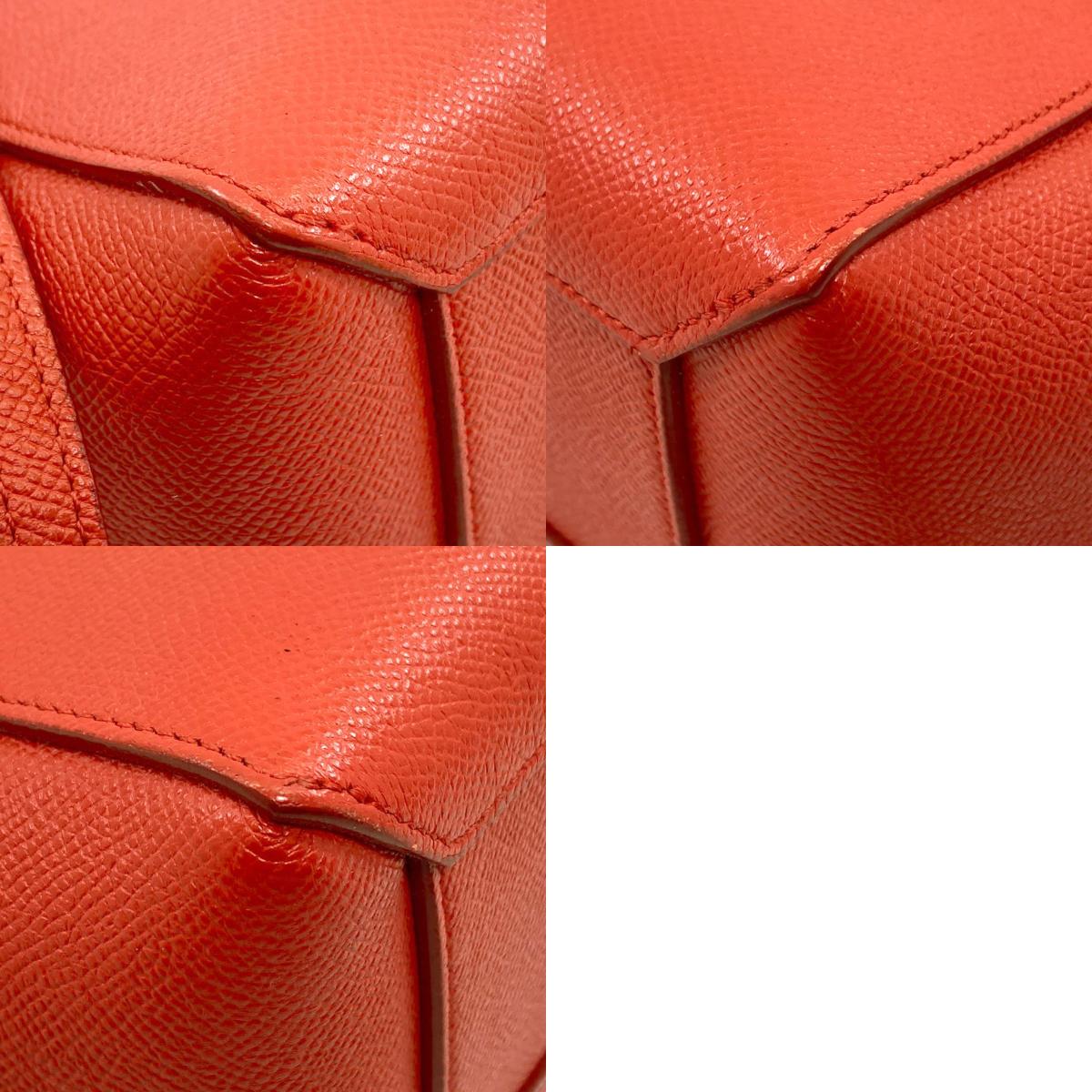 CELINE セリーヌ ナノ ベルトバッグ 2WAY ハンドバッグ カーフ レディース 中古
