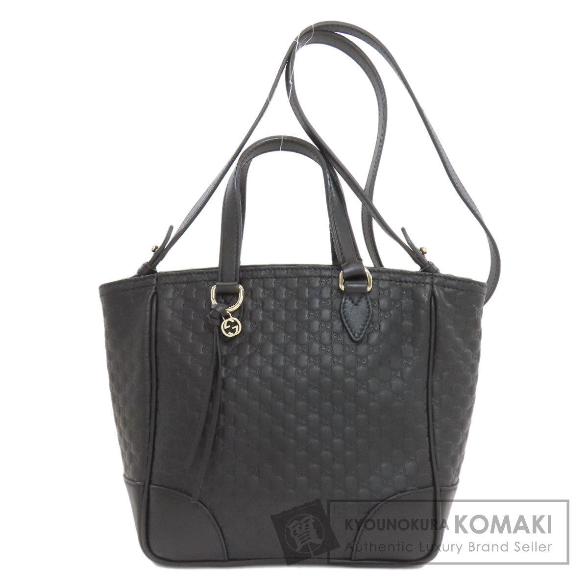 GUCCI ブラック ハンドバッグ キーホルダー付き GUCCI グッチ ハンドバッグ 京の蔵小牧 – ブランド京の蔵小牧