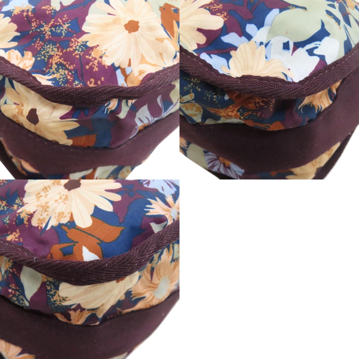LeSportsac レスポートサック フラワー ショルダーバッグ ナイロン レディース 中古