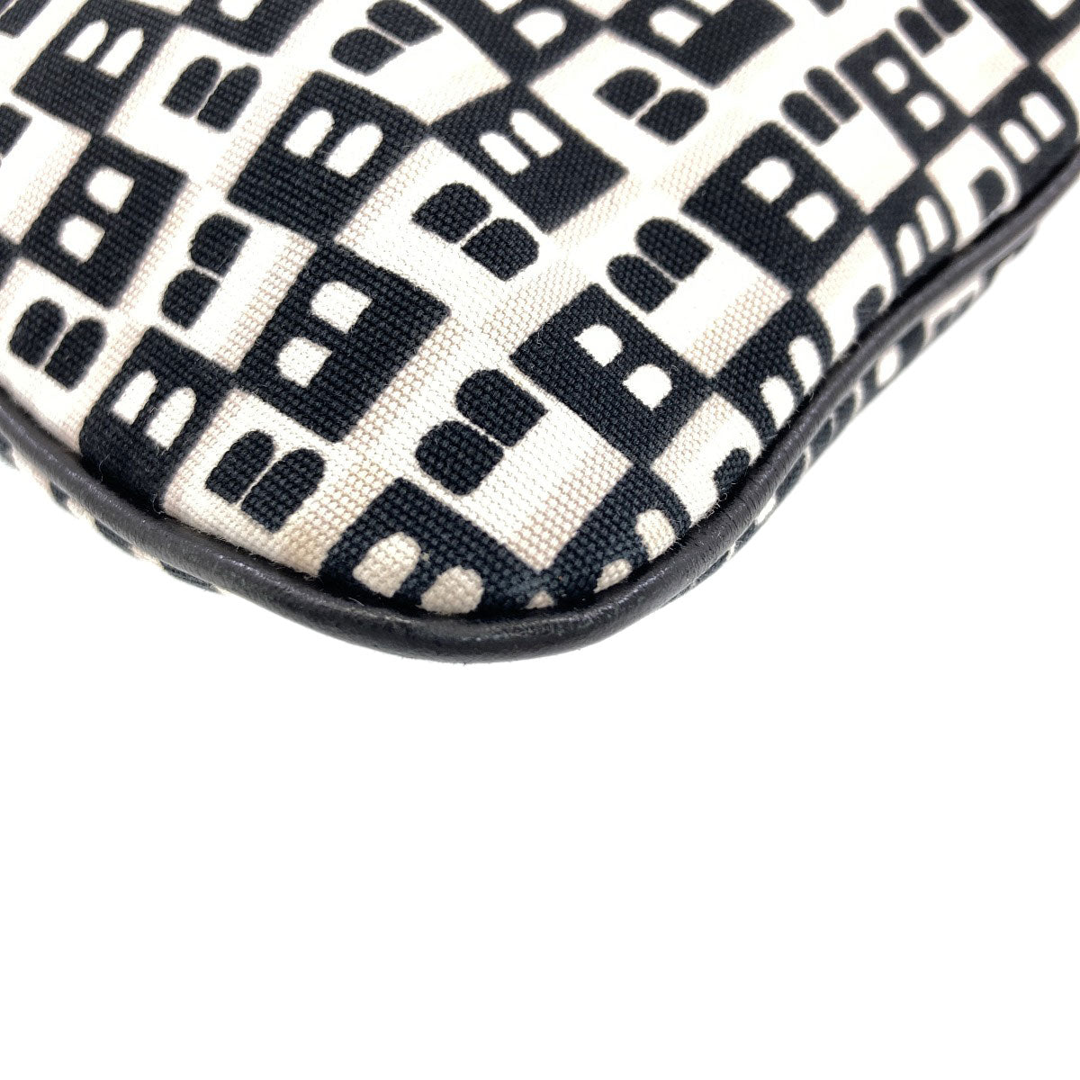 BALLY バリー 総柄 ショルダーバッグ キャンバス レディース 中古