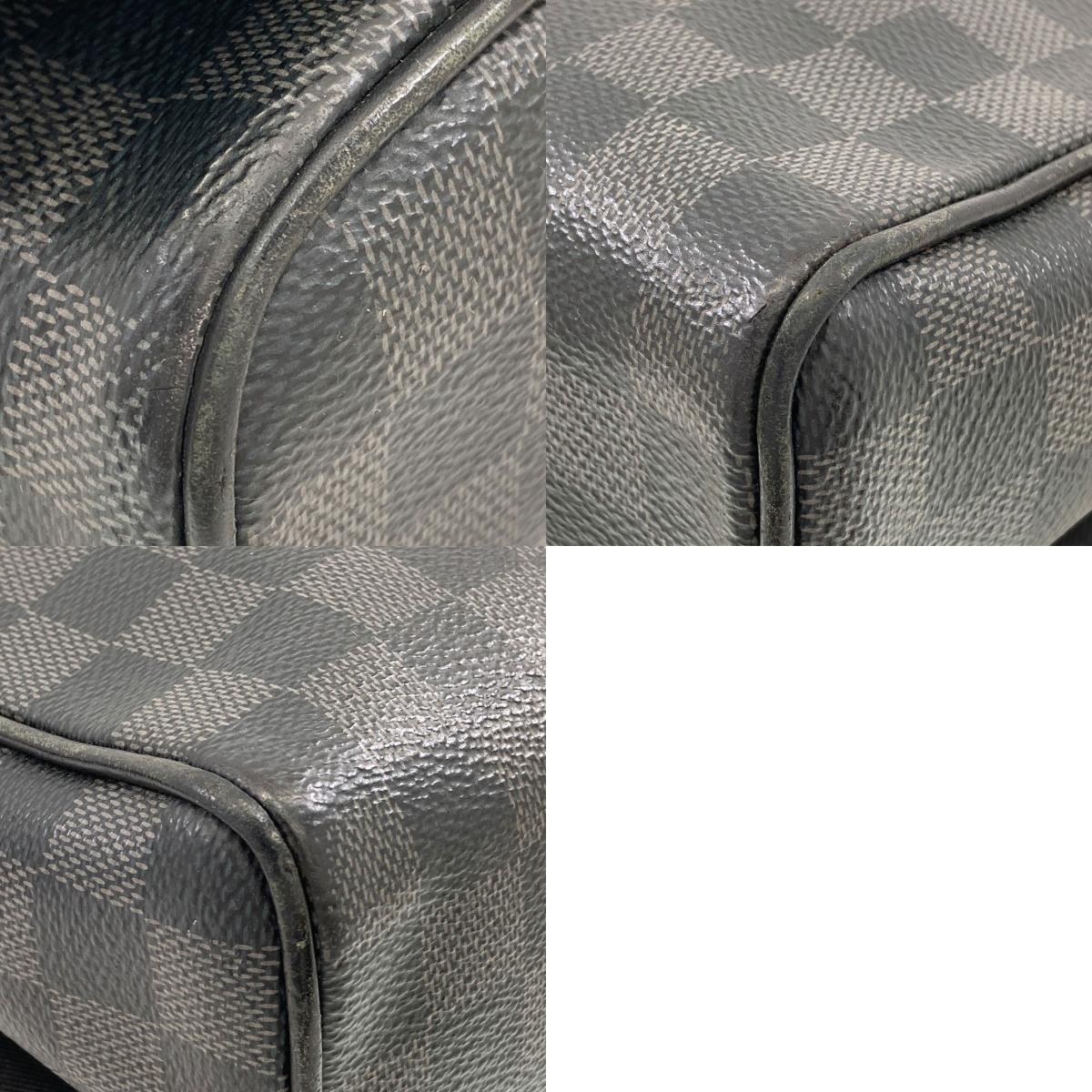 LOUIS VUITTON ルイヴィトン N41028 ディストリクトPM ショルダーバッグ ダミエキャンバス メンズ 中古