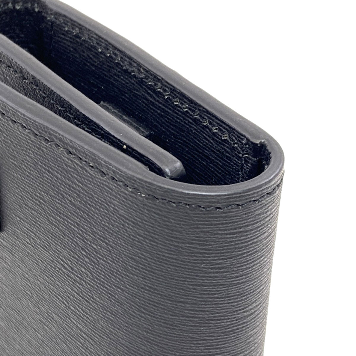 Dunhill ダンヒル サイドカー ガンメタル キーケース レザー メンズ 中古