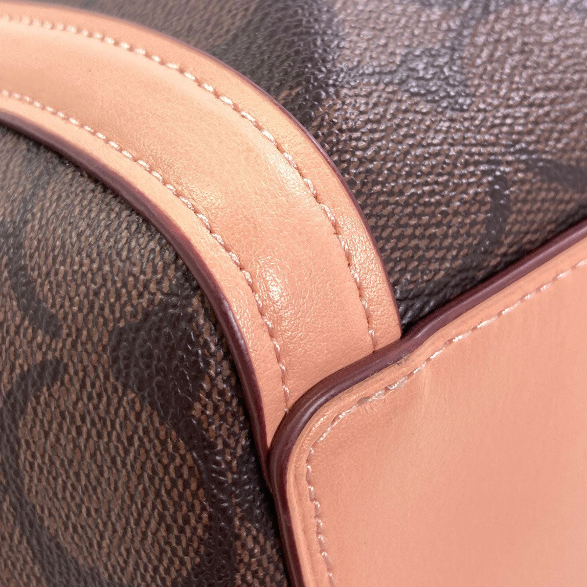 COACH コーチ C6232 クリスティ シグネチャー トートバッグ PVC レディース 中古