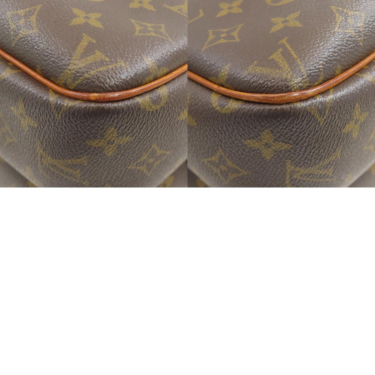 LOUIS VUITTON ルイヴィトン M45254 リポーターPM トートバッグ モノグラムキャンバス レディース 中古