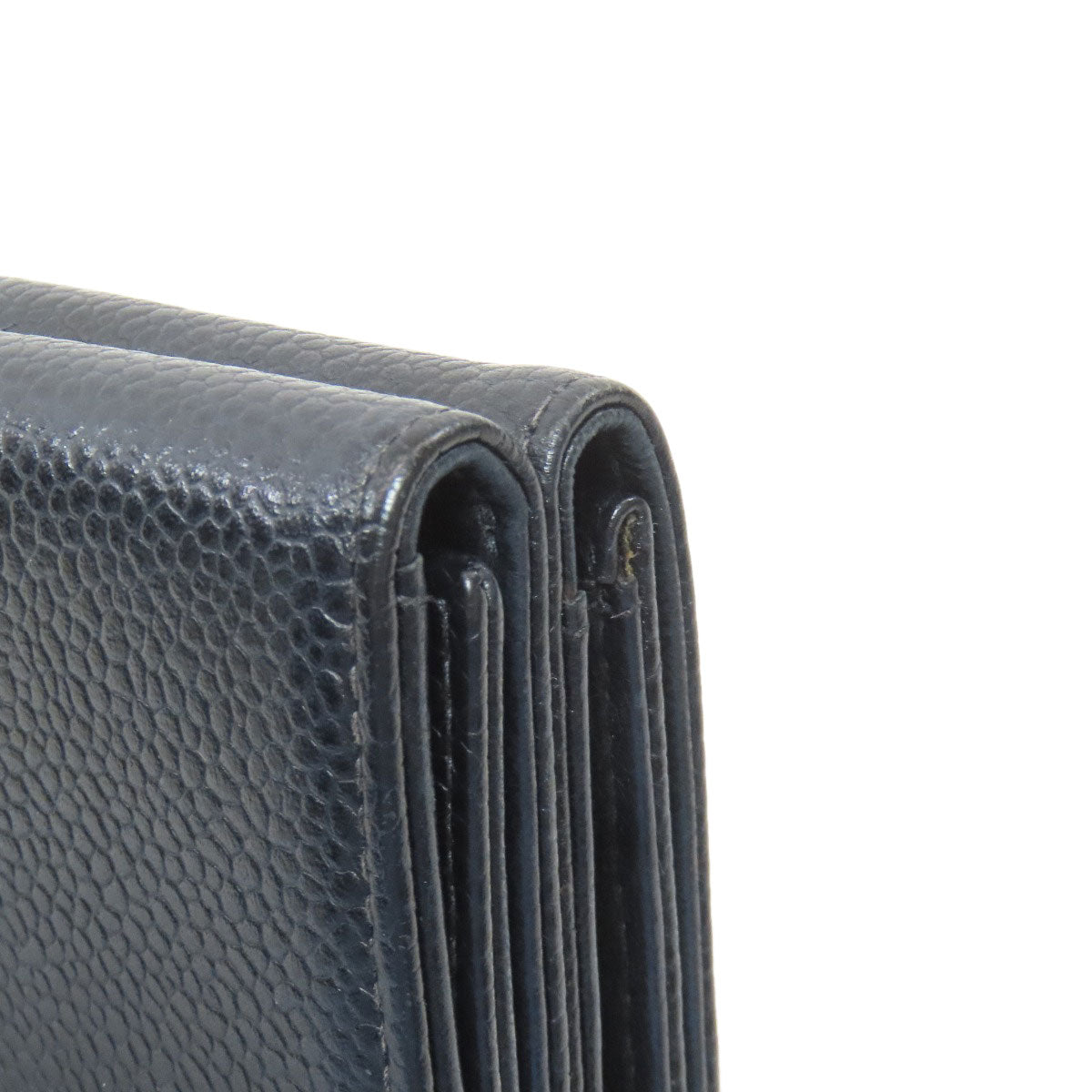 シャネル Wホック ココマーク ゴールド金具 三つ折り財布(小銭入れあり) 中古 商品画像15